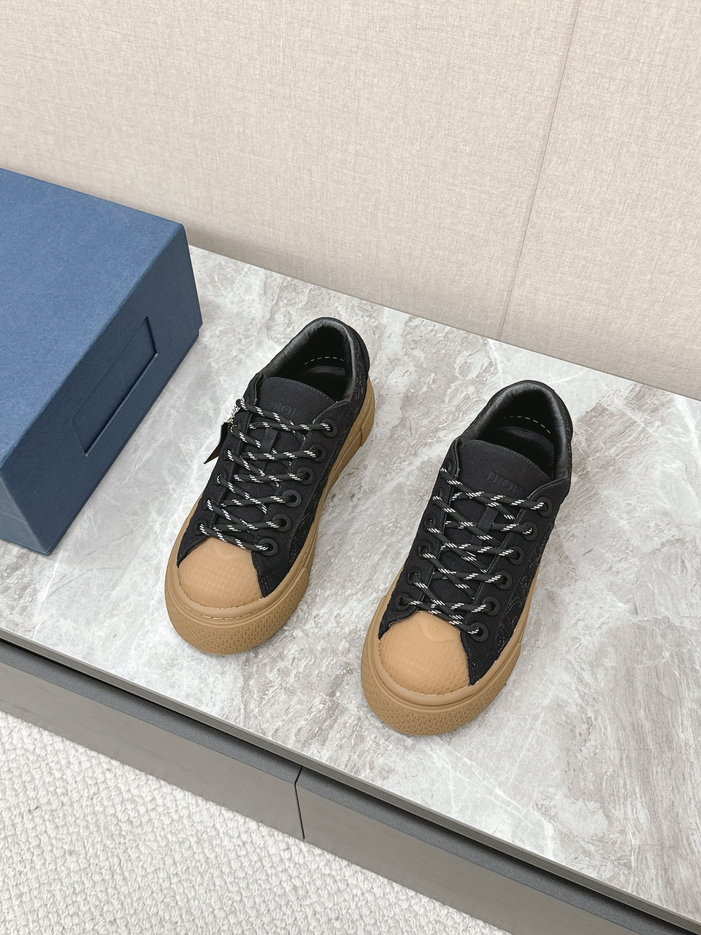 CD And Stone Island B33 Sneaker â€“ Limited And Numbered Edition Black Canvas
