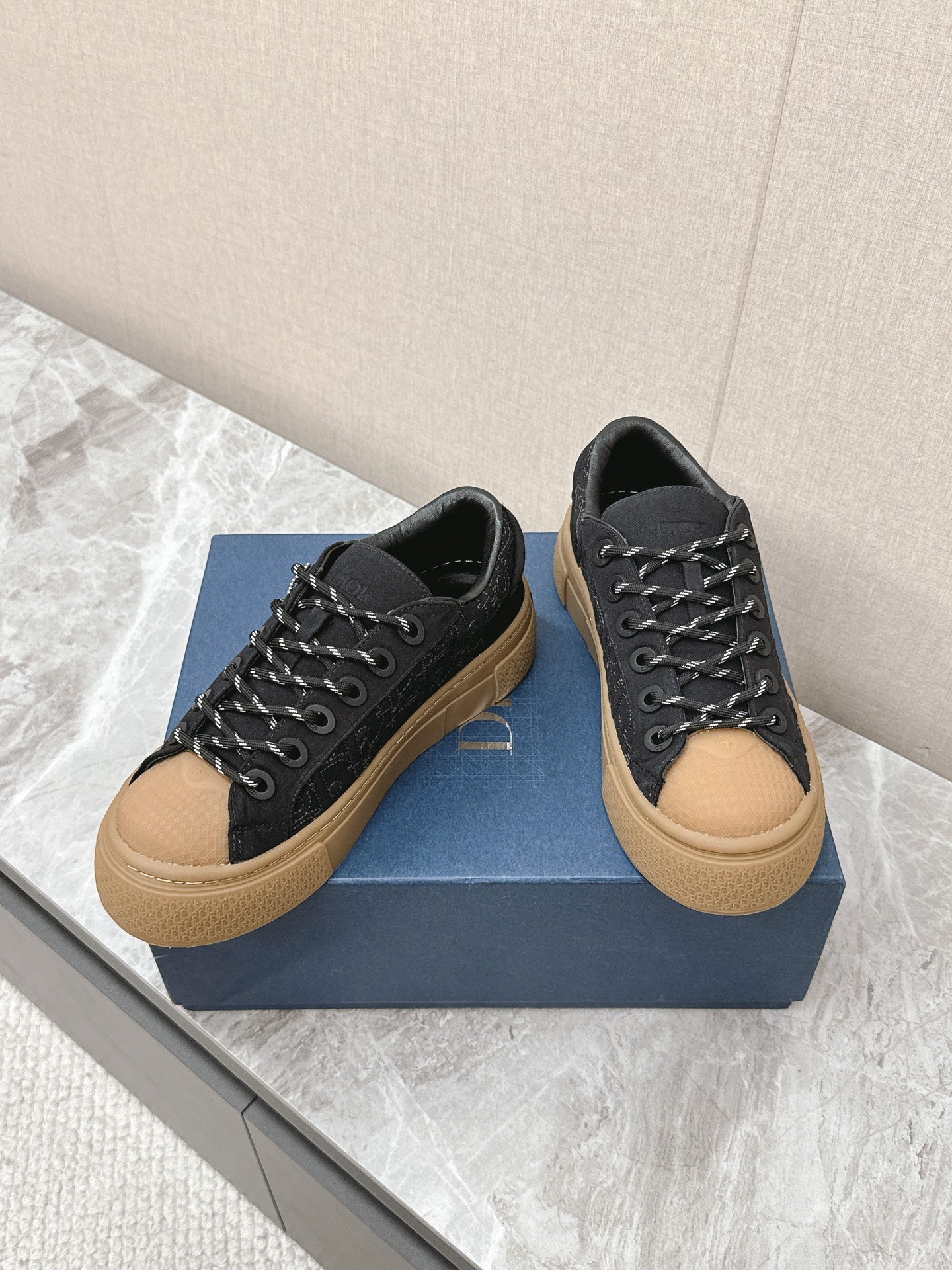 CD And Stone Island B33 Sneaker â€“ Limited And Numbered Edition Black Canvas