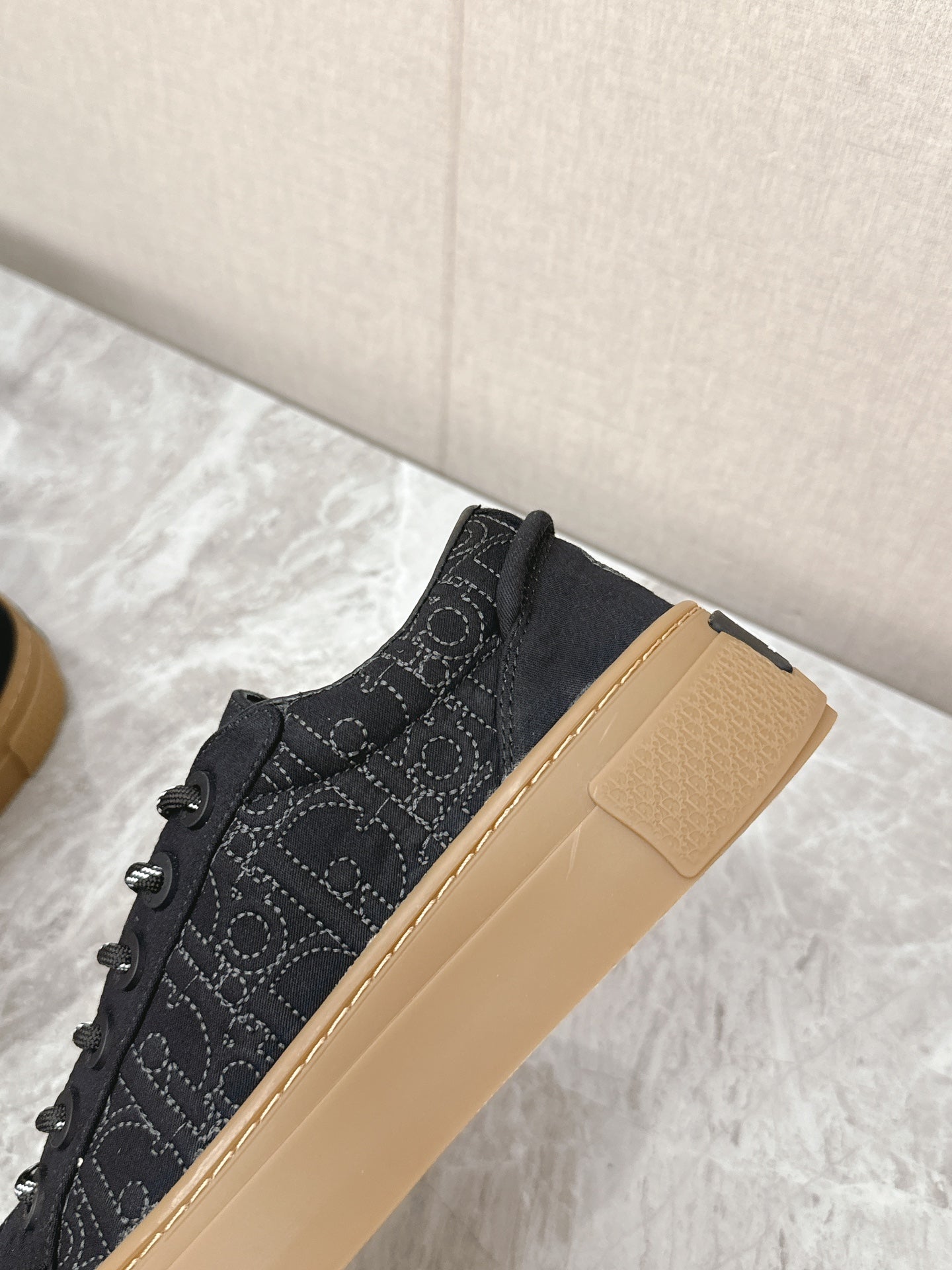 CD And Stone Island B33 Sneaker â€“ Limited And Numbered Edition Black Canvas