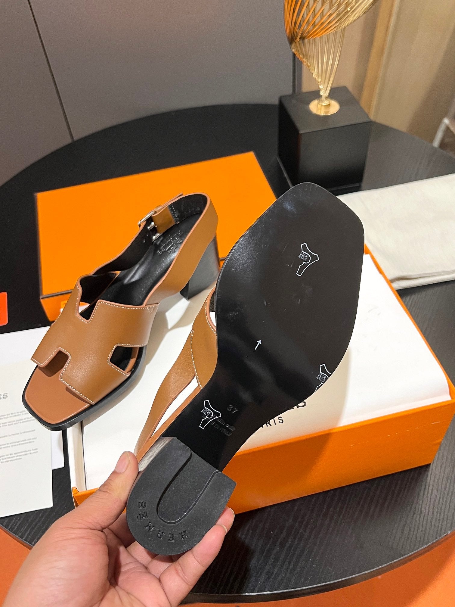 Elbe Sandal 60 Brown