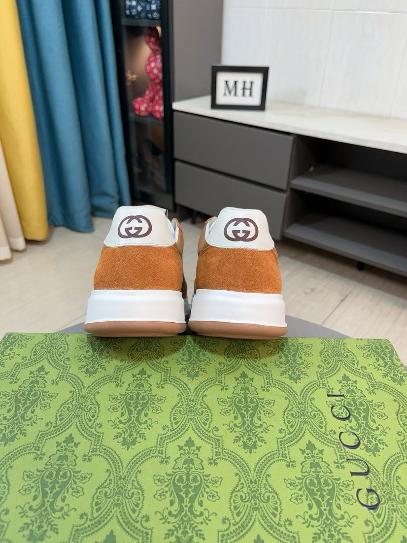GG Men's Sneaker Brown Suede 478218
