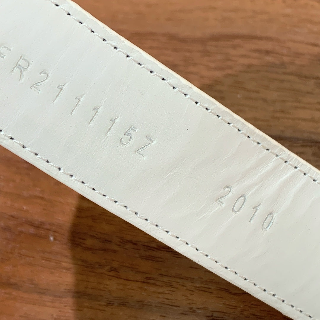 HM Chypre Sandal White Mix Light Beige Wool And Cowhide Lining  984210