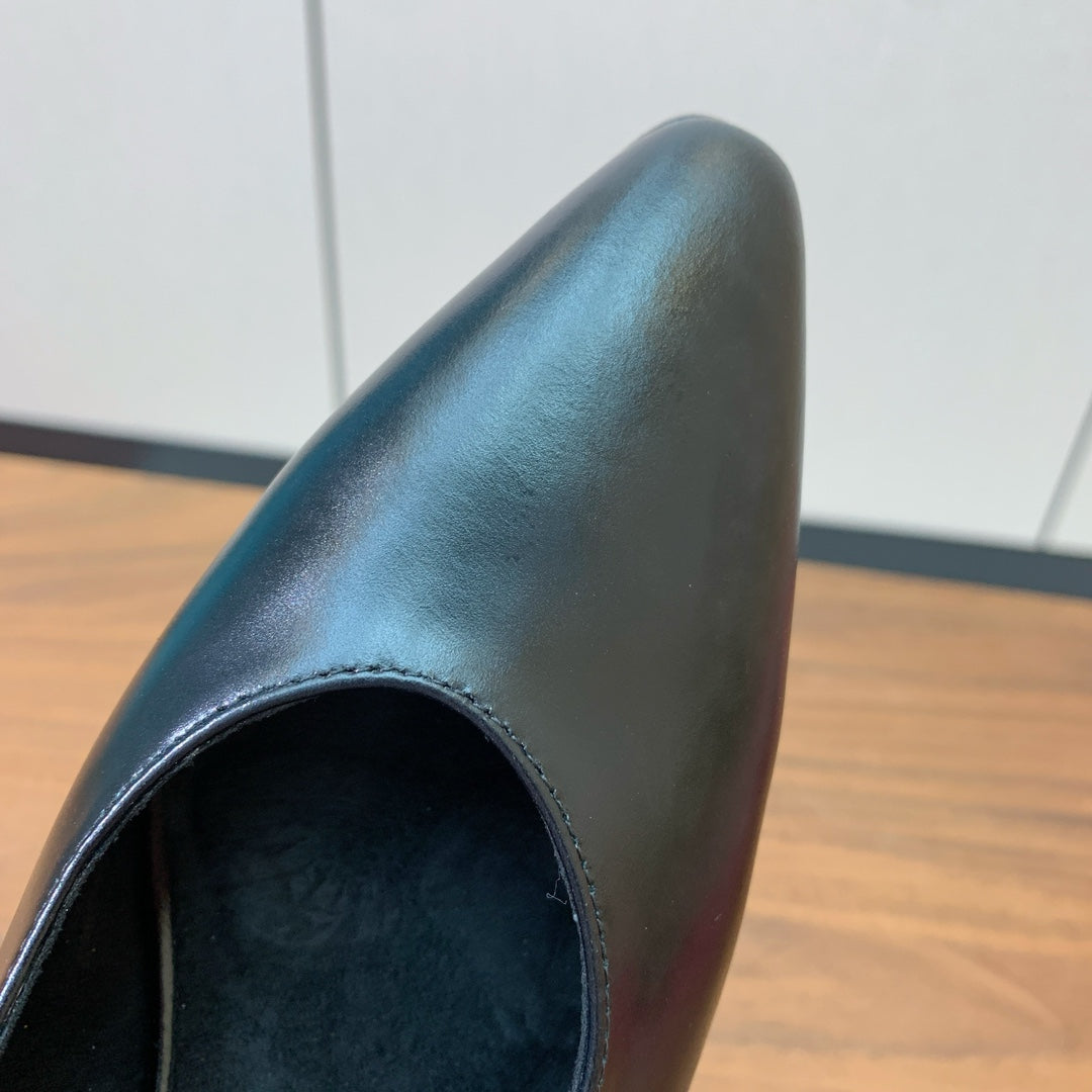 LP Rebecca Slingbacks 50mm In Black Cowhide 984365