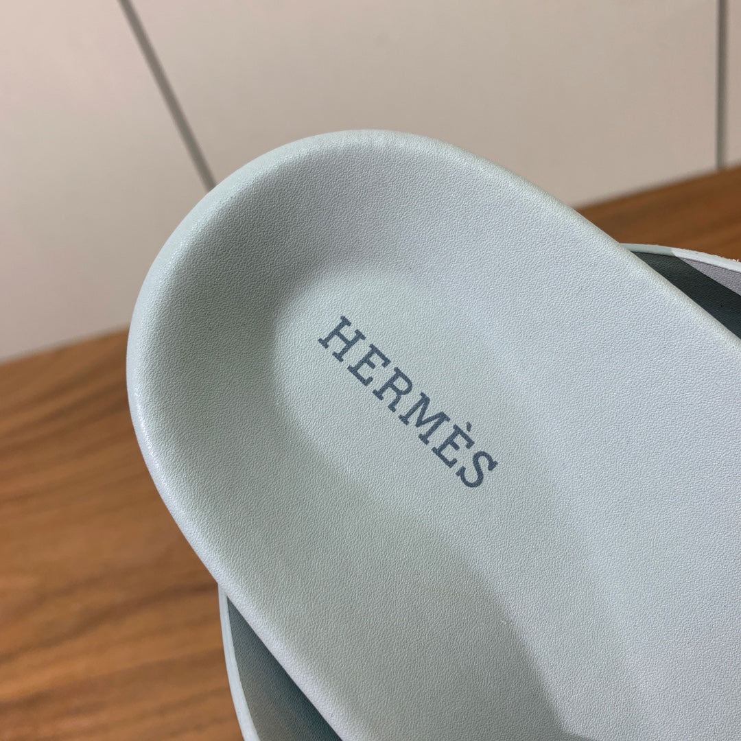 HM Kazimir Sandal baby Blue Suede Calfskin 294038