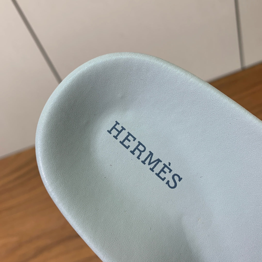 HM Jackson Sandal White Calfskin 294055