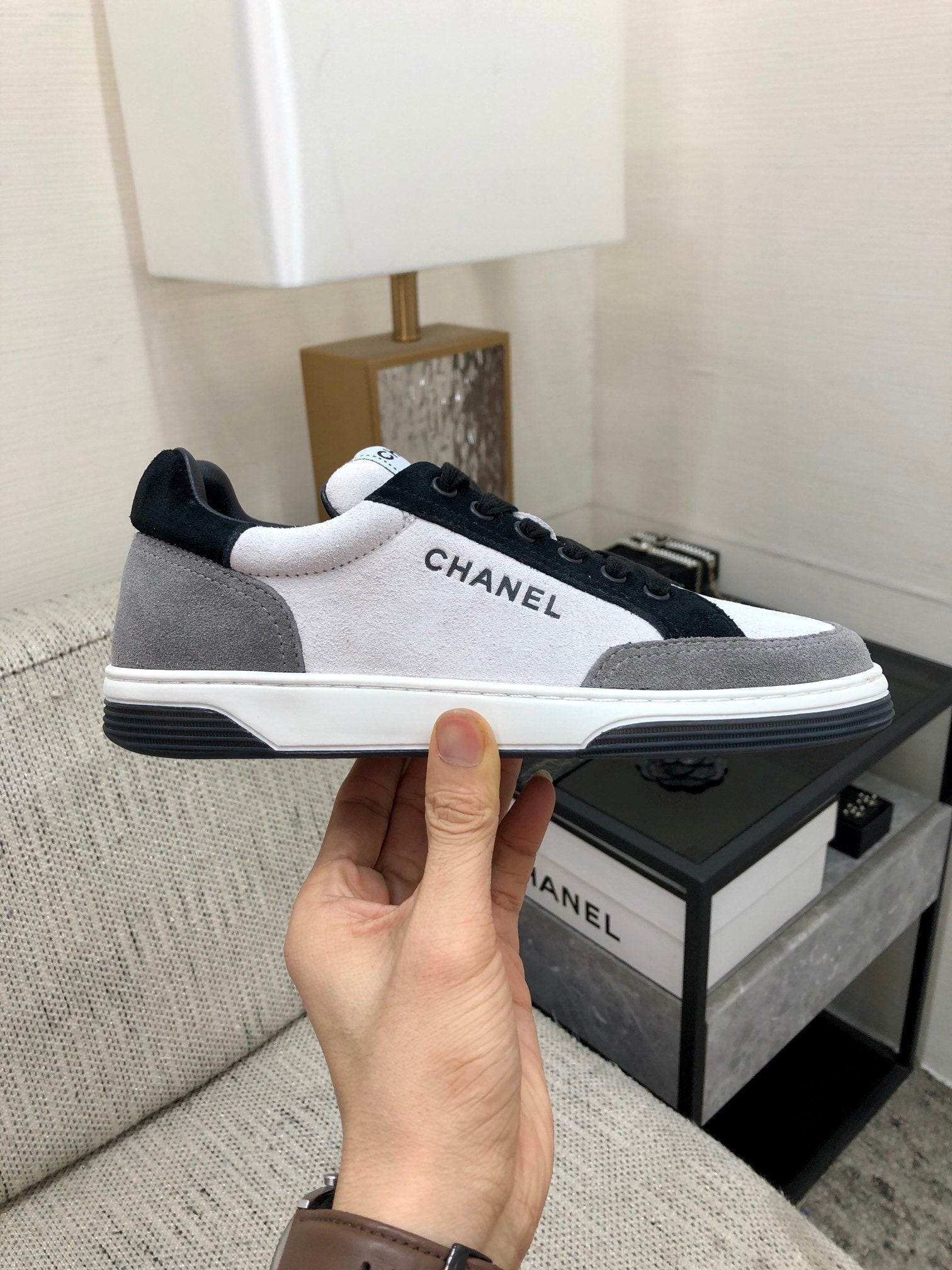 CC Sneaker Metis Casual Grey Black Sude