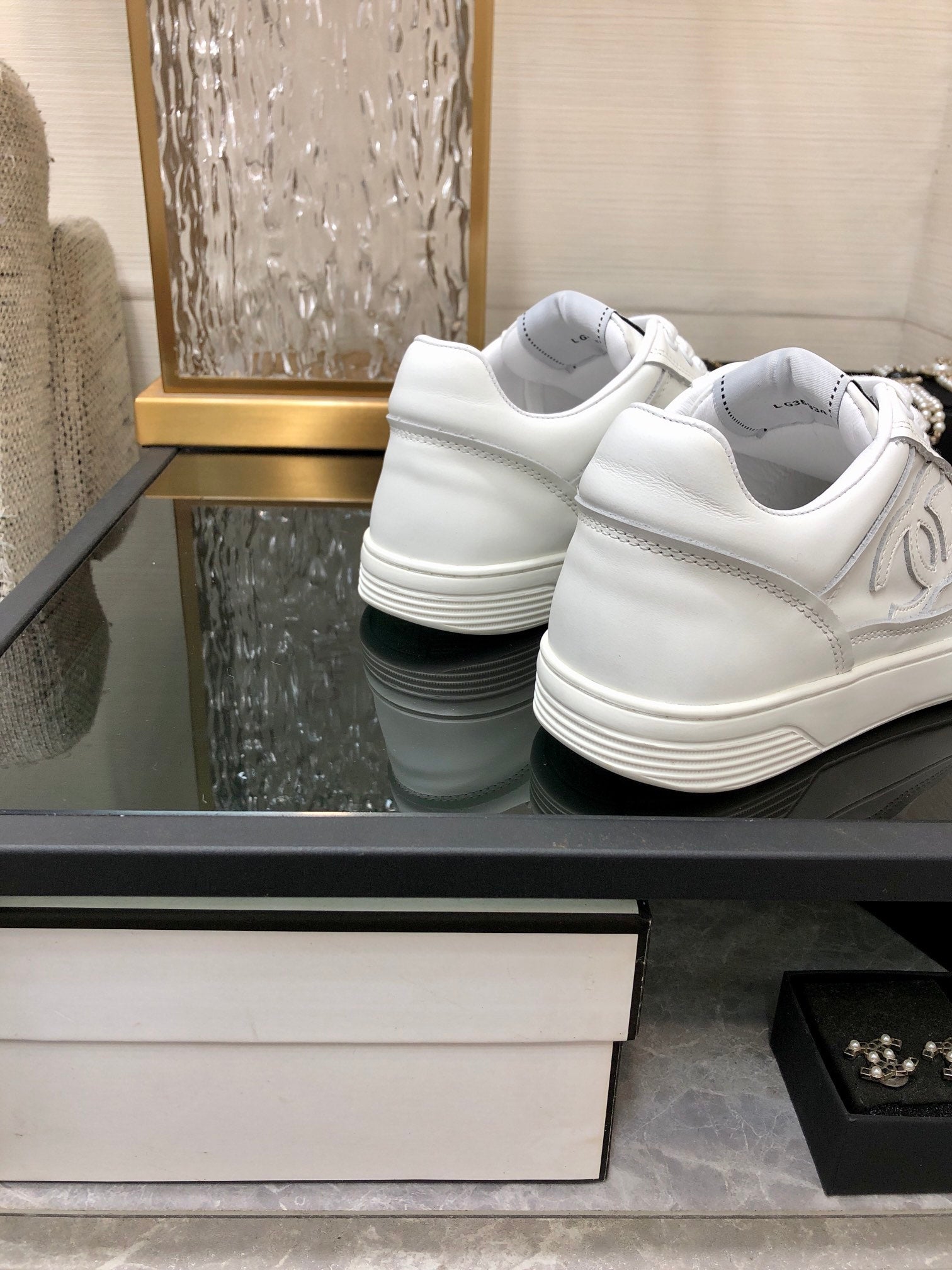 CC Sneaker White Cowhide