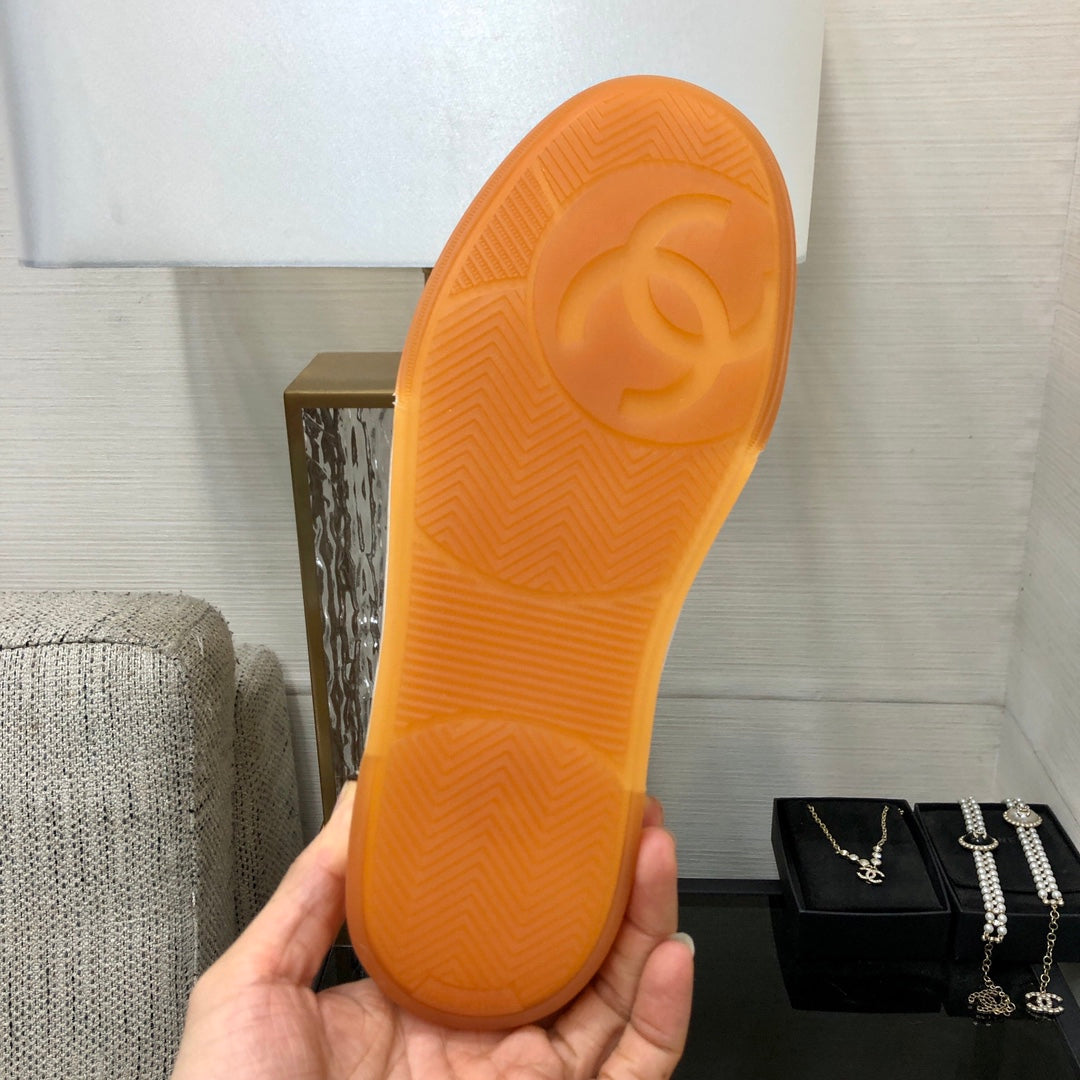 CC Sneaker Dark Red Mix Pink White Cowhide