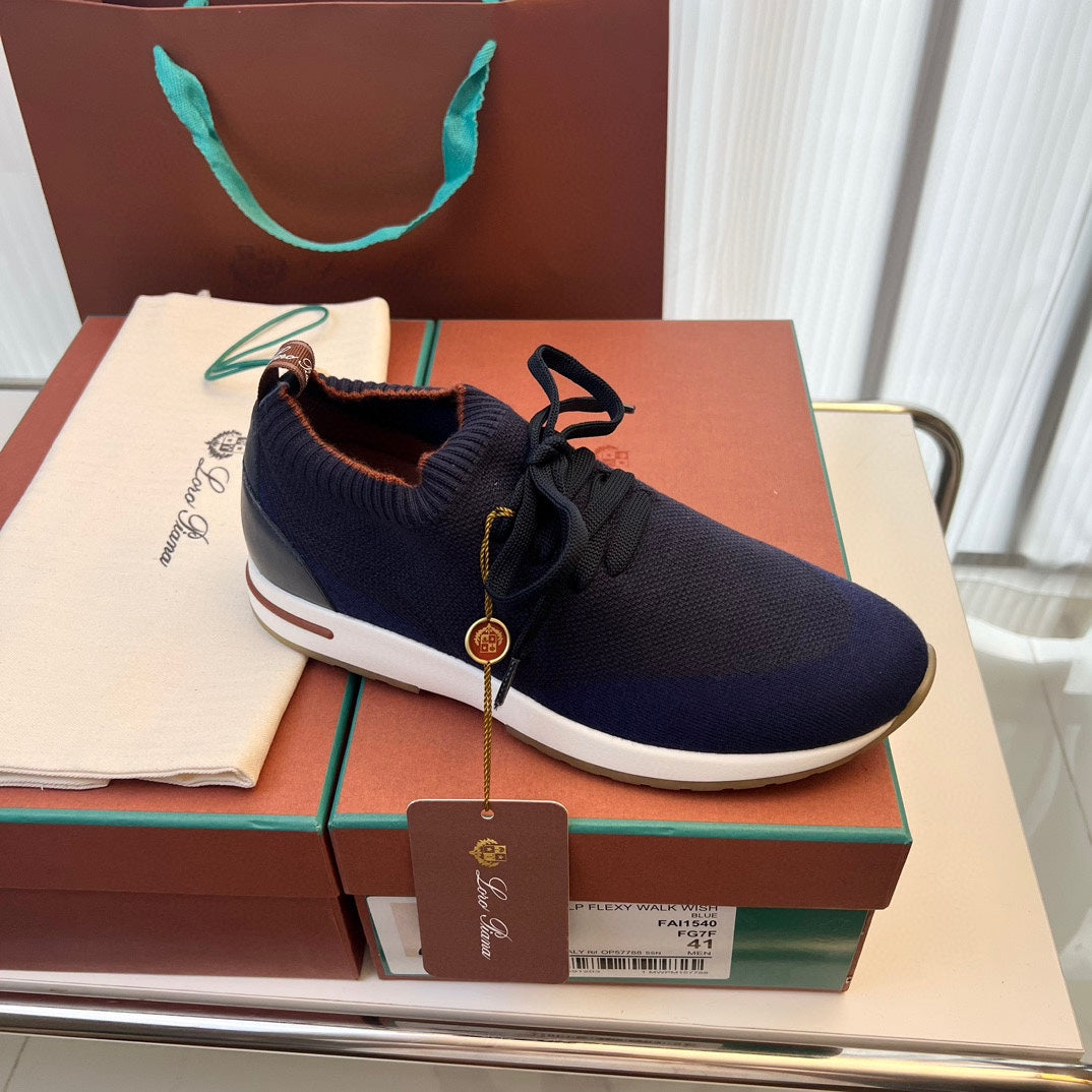 LP 360 LP FLEXY WALK SNEAKER NAVY AND DENIM CASHMERE