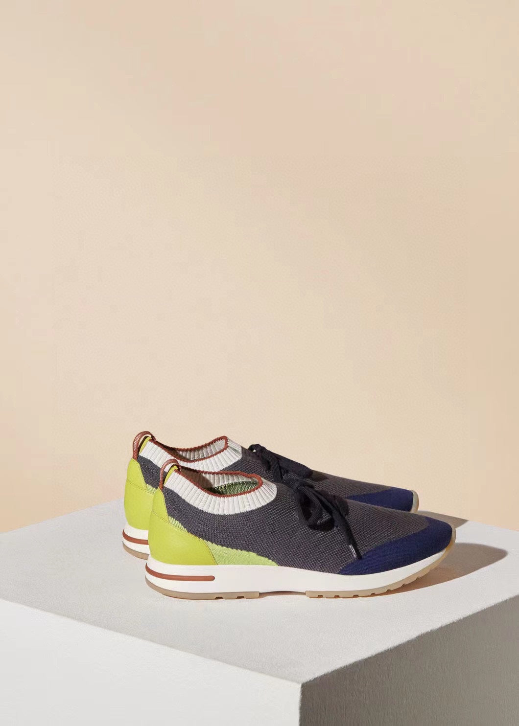 LP 360 LP FLEXY WALK SNEAKER NAVY AND GRAY CASHMERE