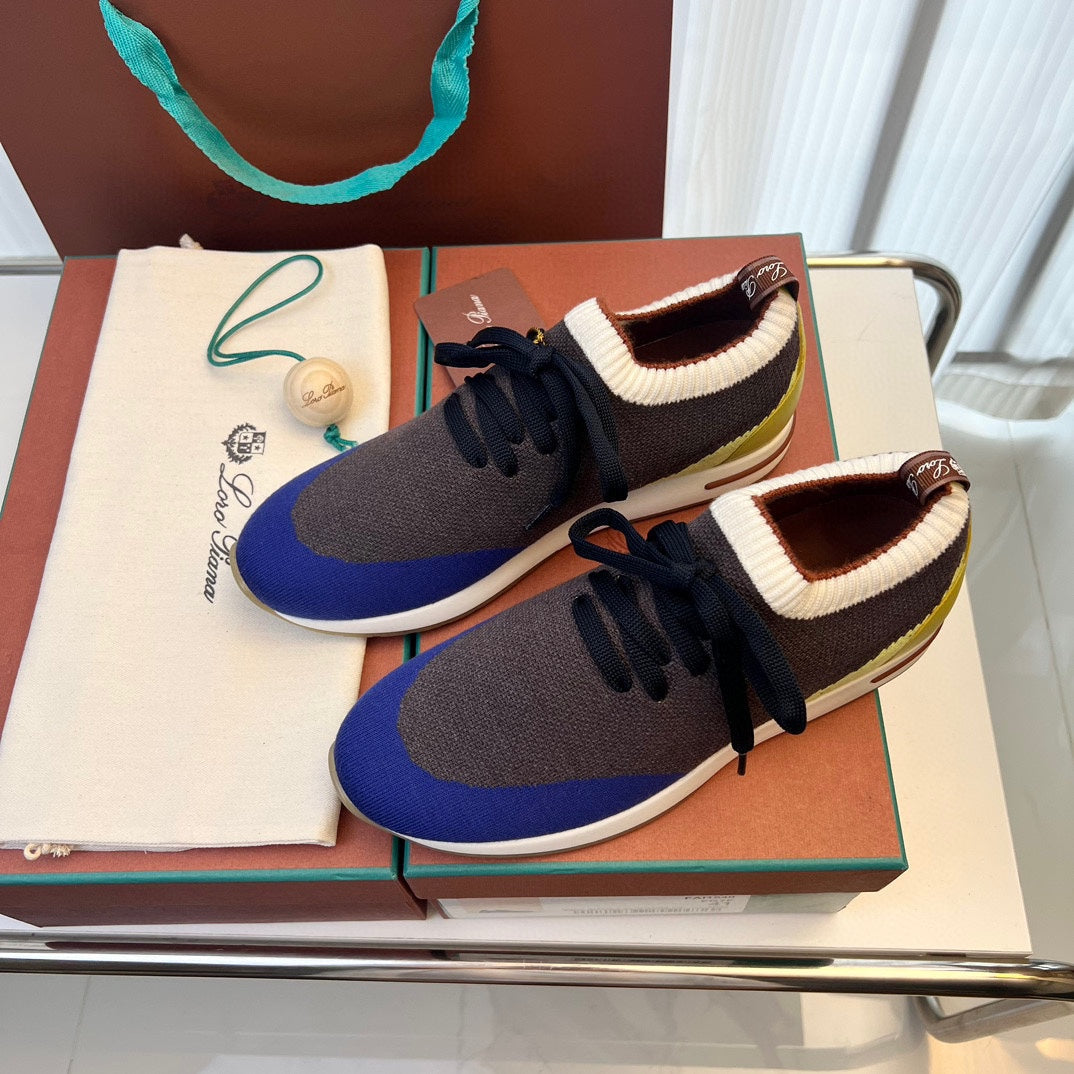 LP 360 LP FLEXY WALK SNEAKER NAVY AND GRAY CASHMERE