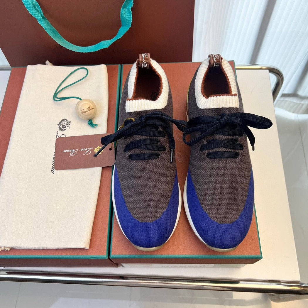 LP 360 LP FLEXY WALK SNEAKER NAVY AND GRAY CASHMERE