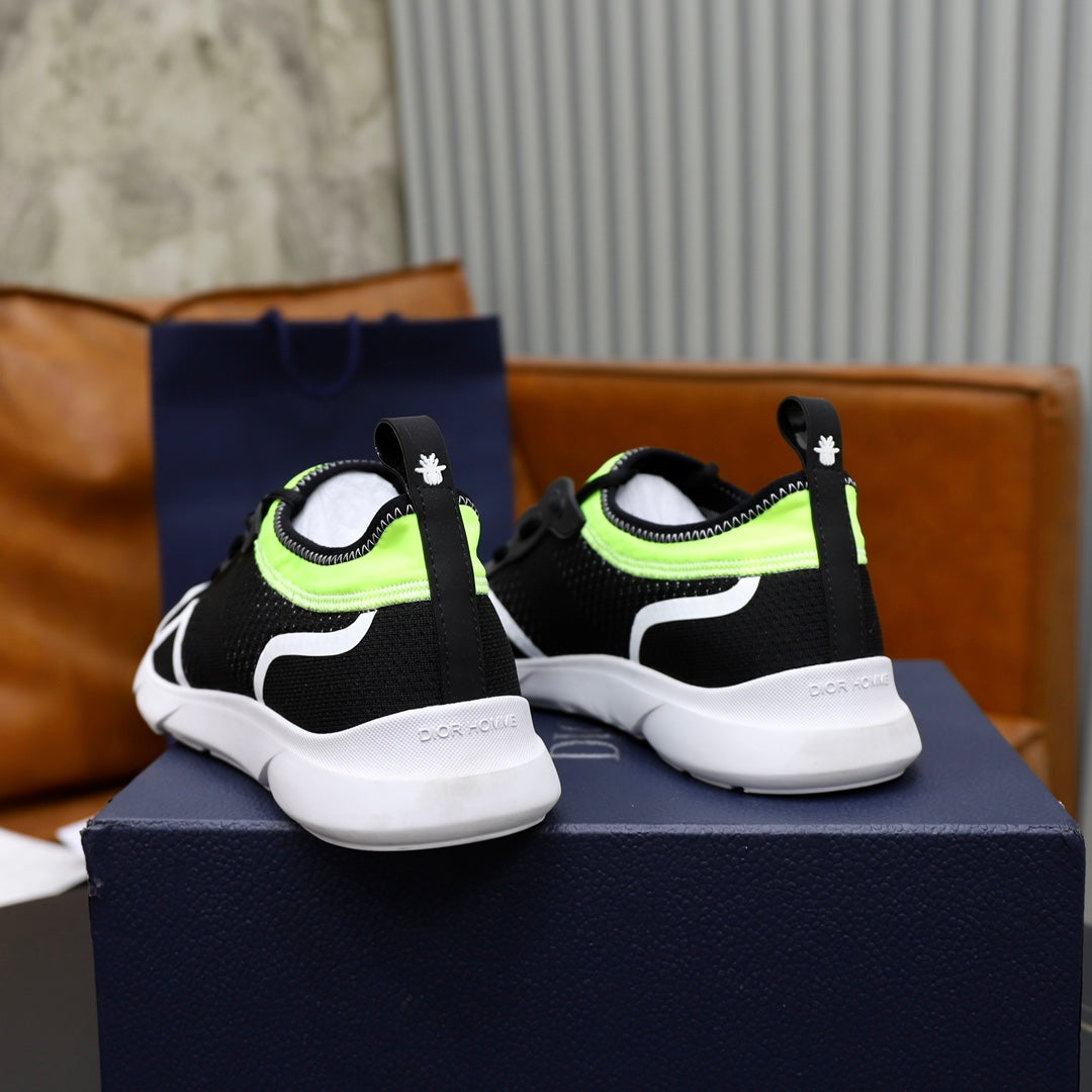 CD B21 Sneaker Black Mix Green Knitted 643601