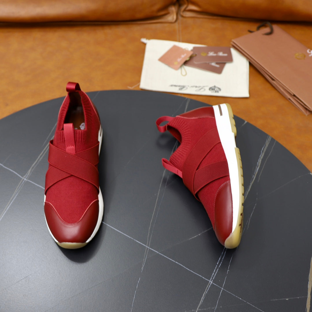 LP 360 KNITTED CASUAL SNEAKERS CHERRY WOOL