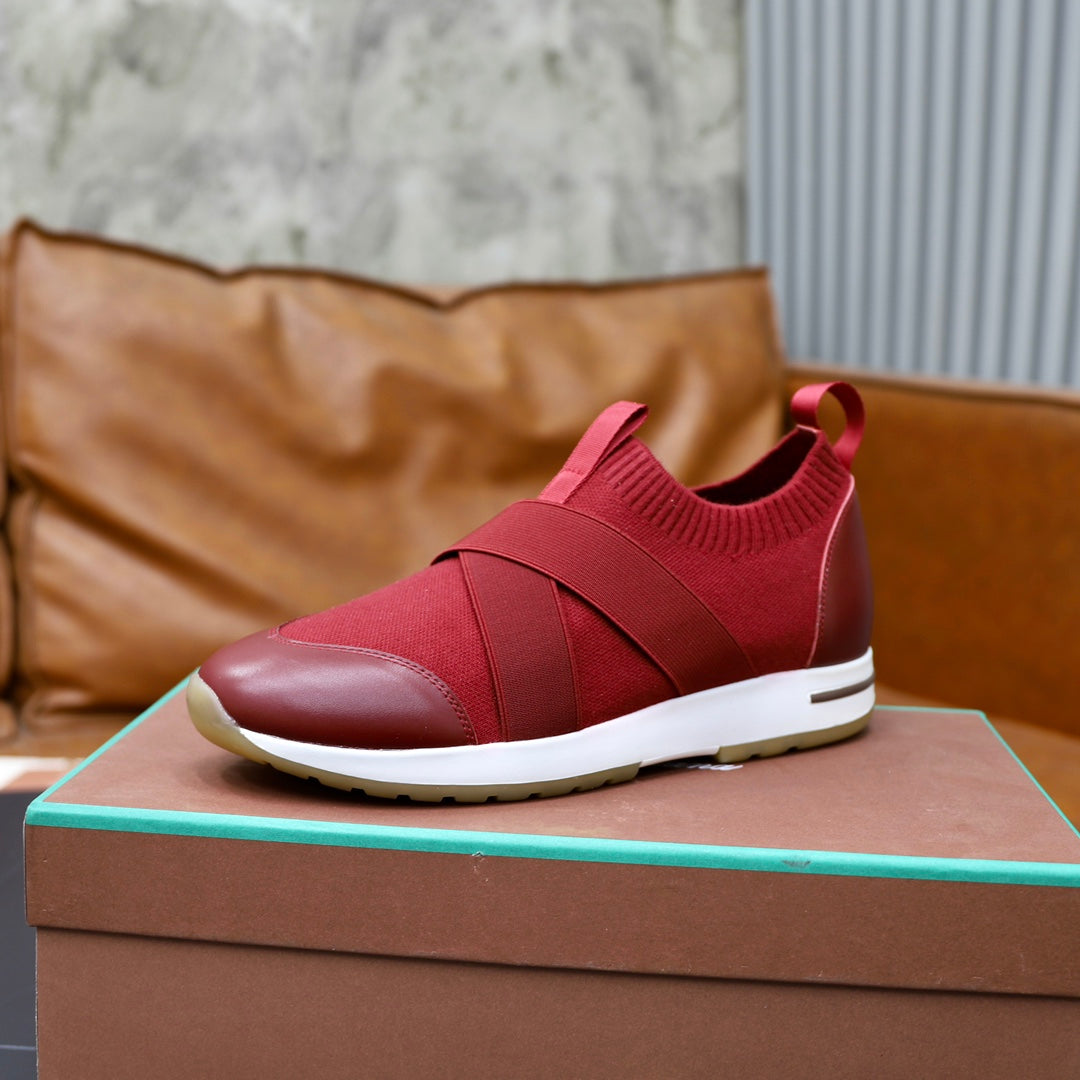 LP 360 KNITTED CASUAL SNEAKERS CHERRY WOOL