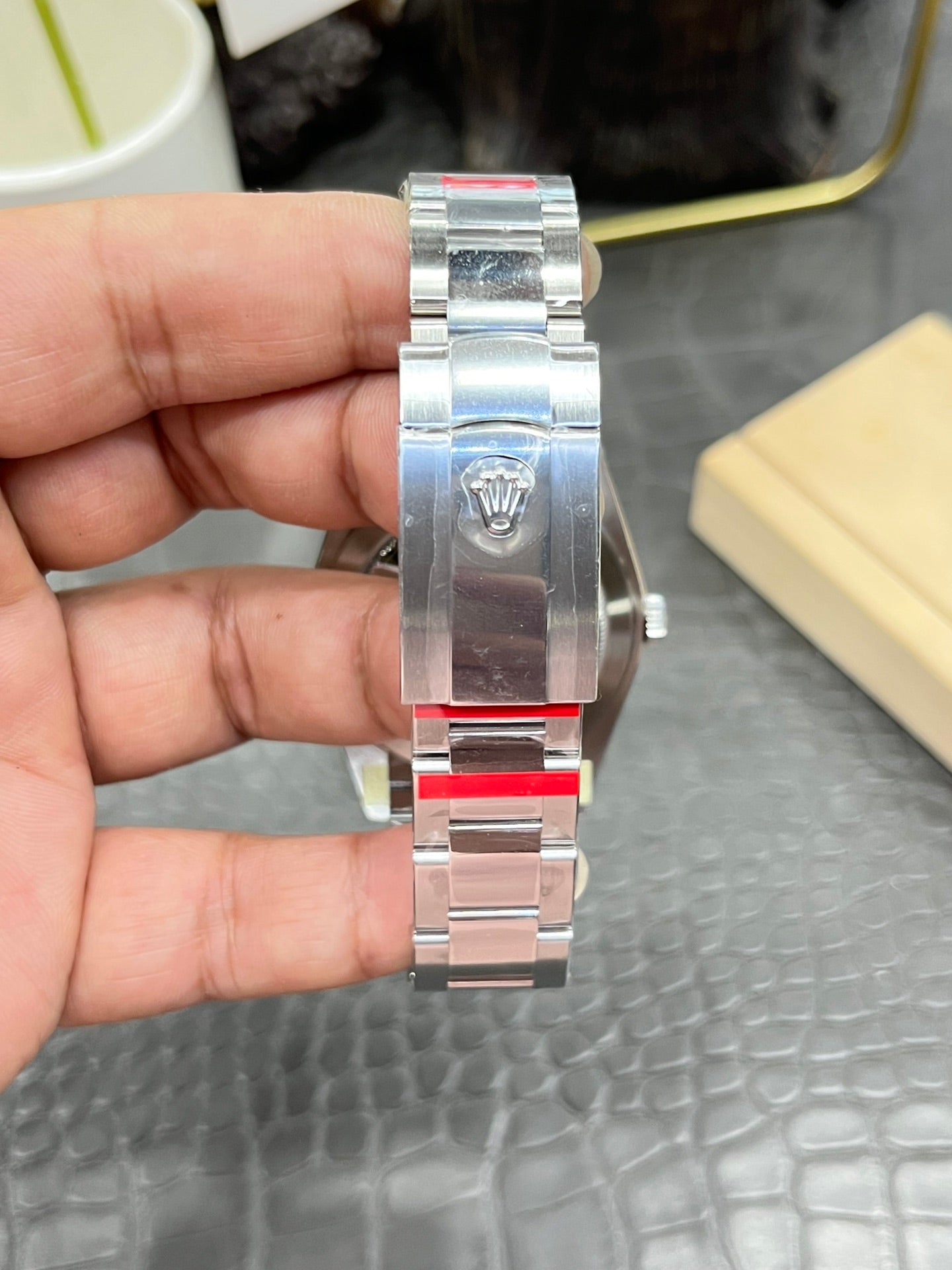 Rolex Datejust 41mm Silver Green