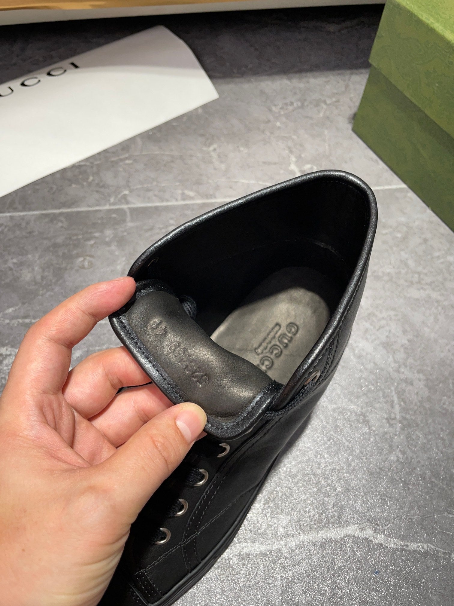 GG Men's Boots Black Black 537088