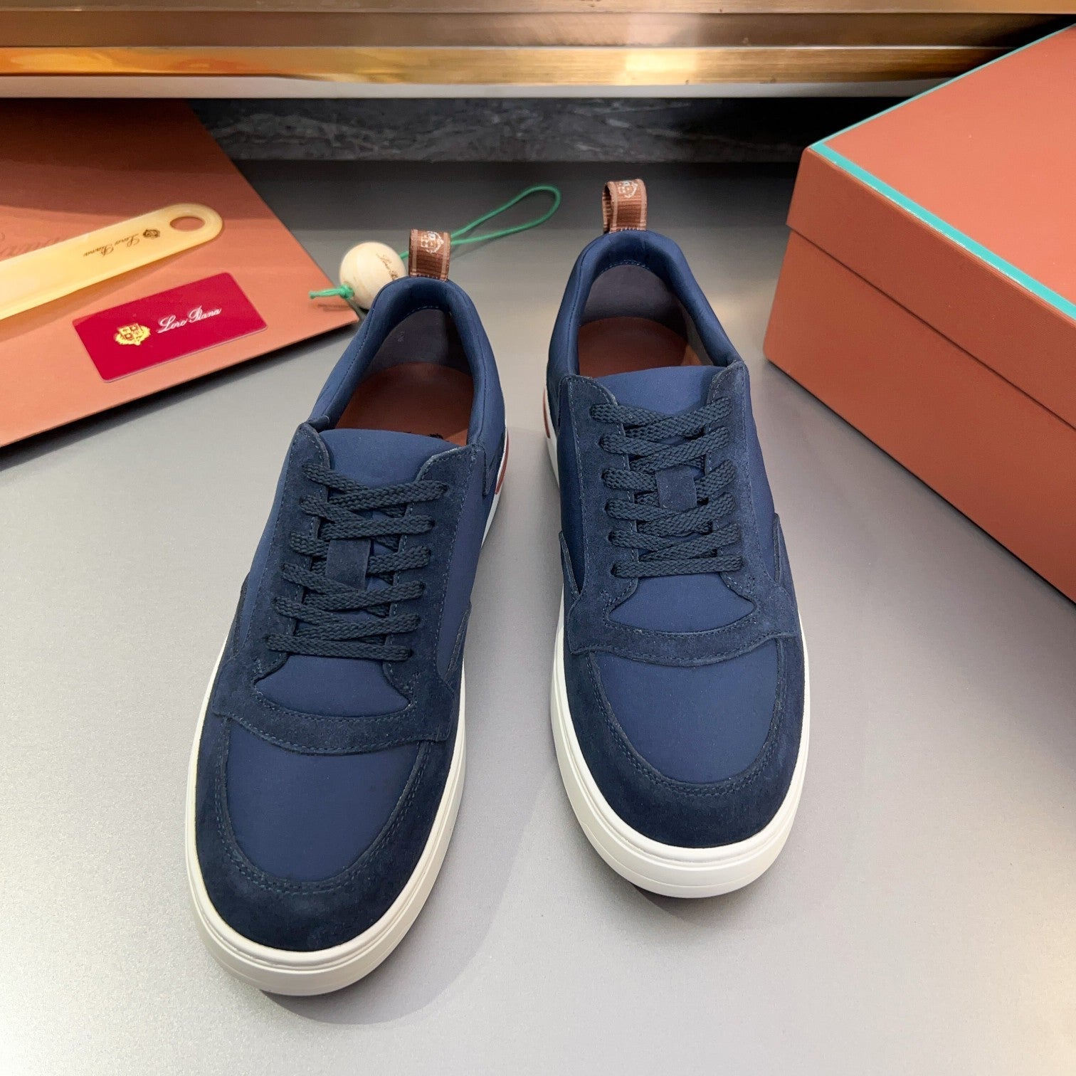LP NEWPORT WALK SNEAKERS NAVY SUEDE