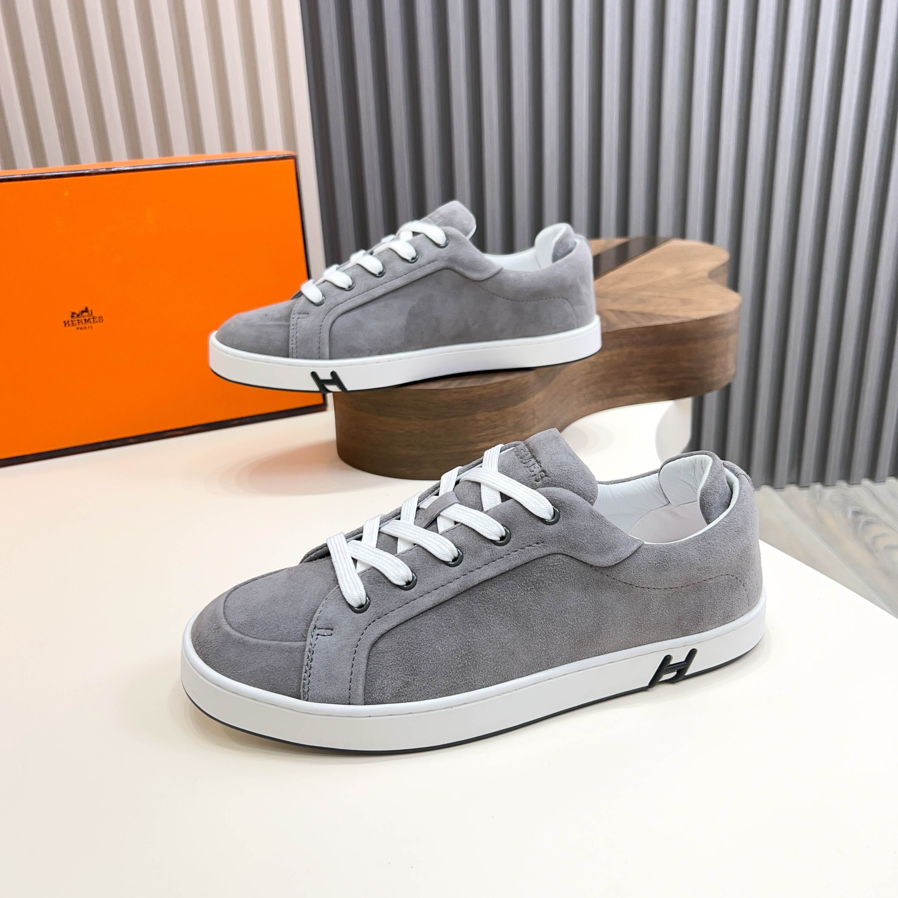 HM Men's Sneaker Grey Suede 602540