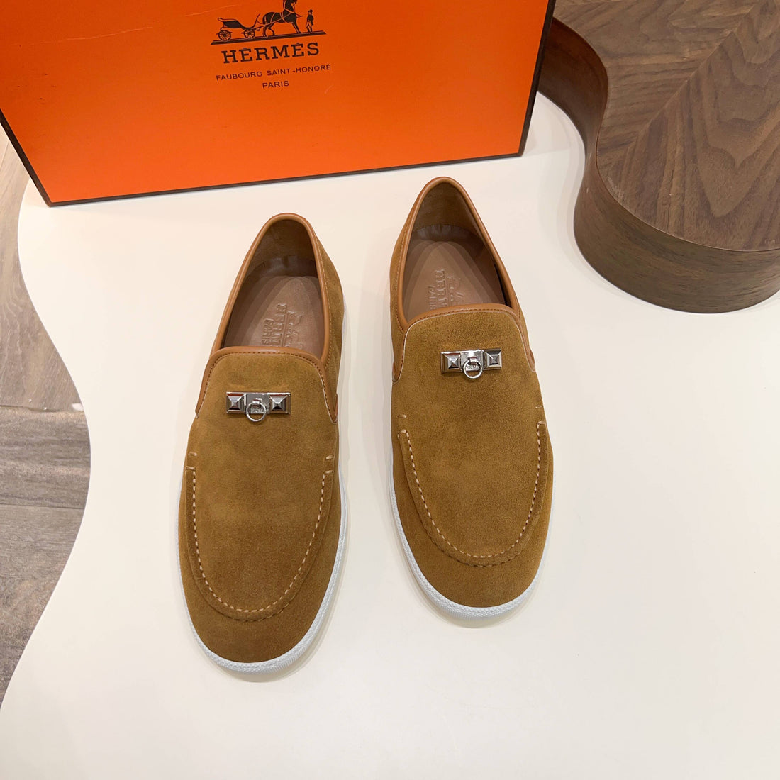 HM Men's Jour Loafer Brown Suede 687430