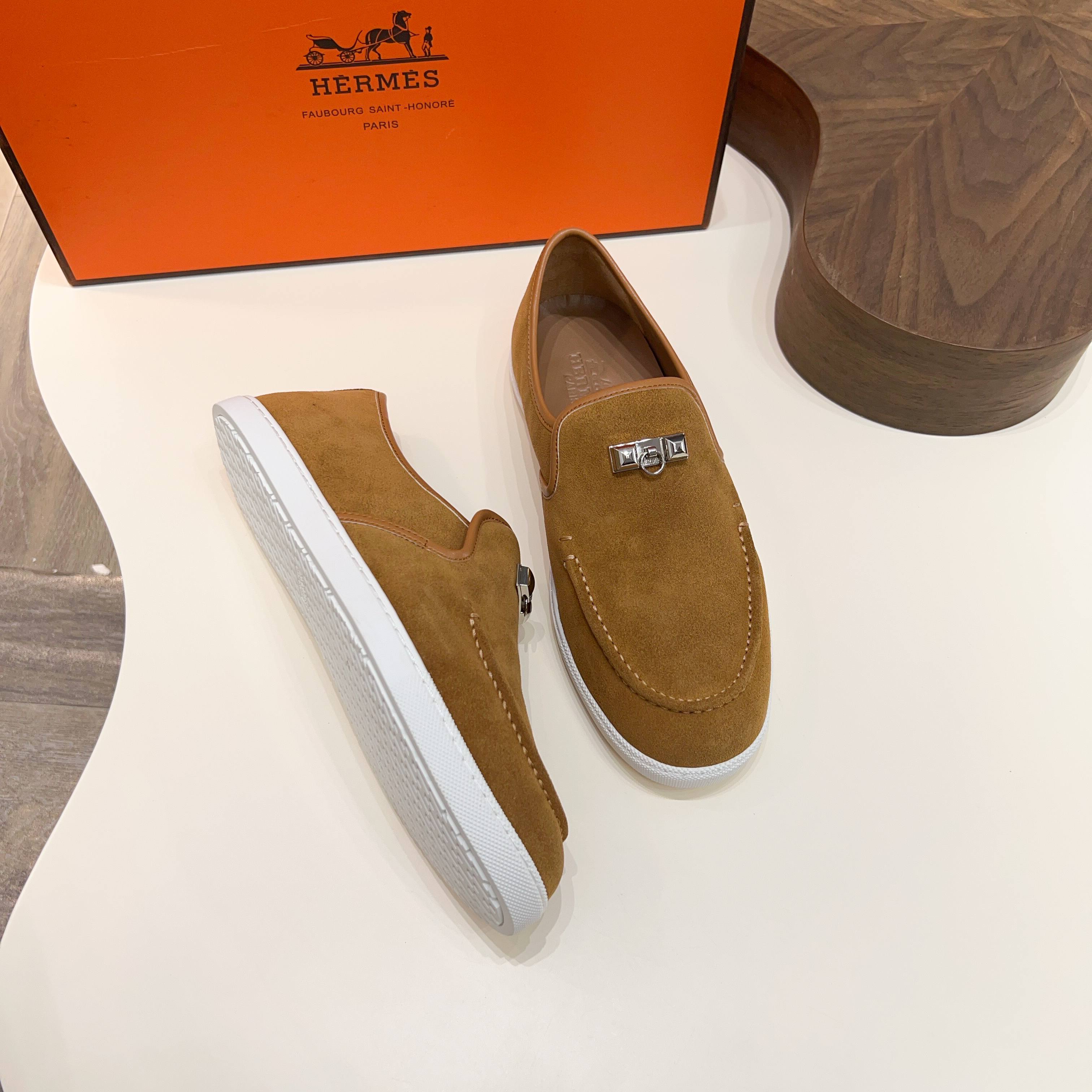 HM Men's Jour Loafer Brown Suede 687430