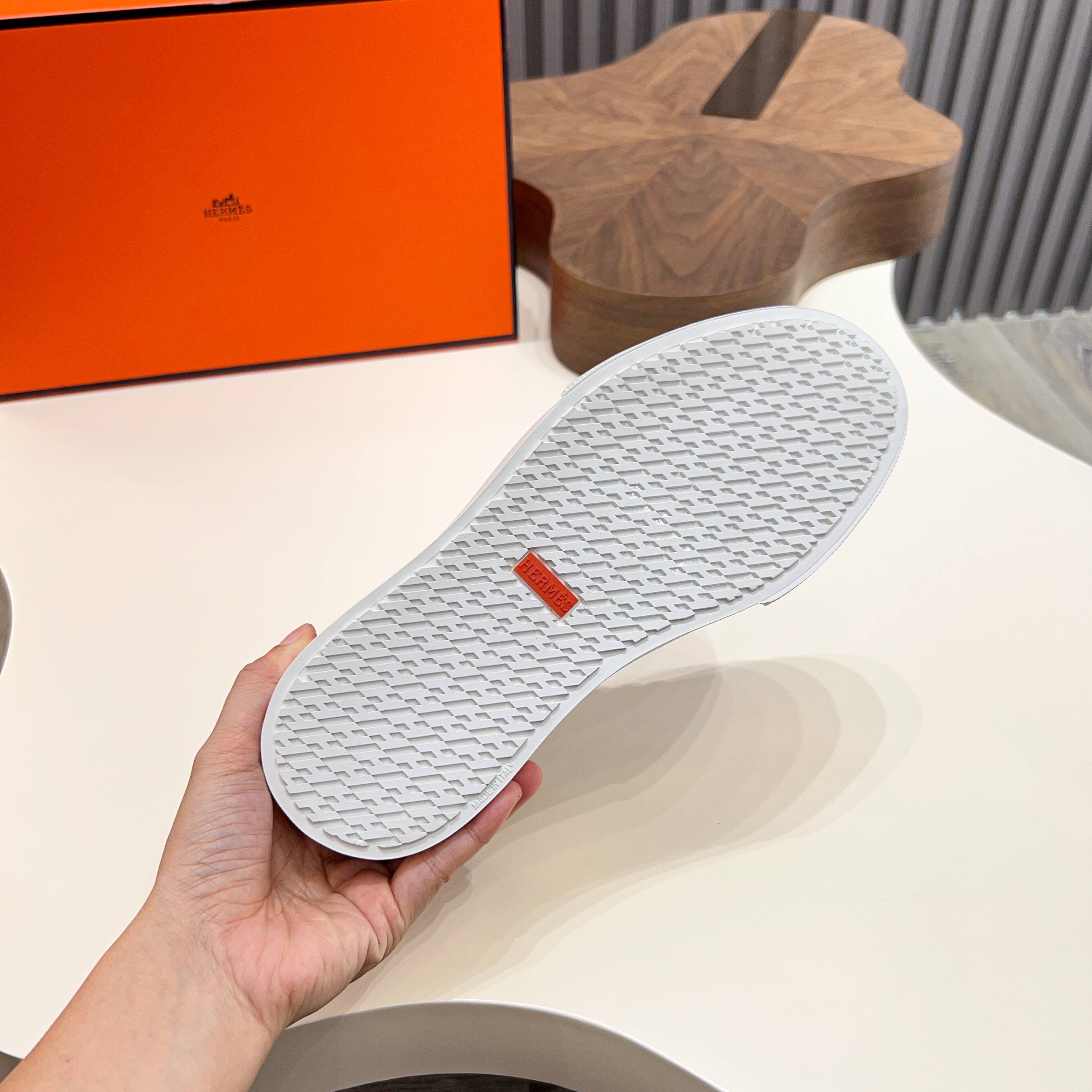 HM Men's Get Sneaker Light Green Cowhide Canvas 723511