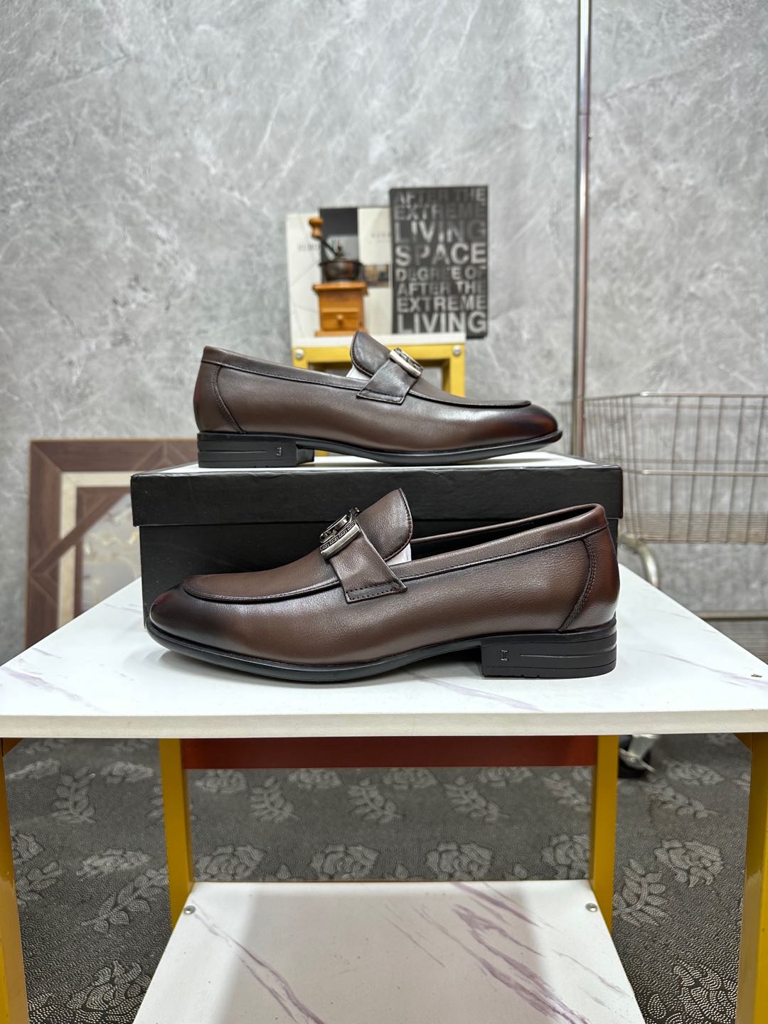 GG Men's Loafer Brown Cowhide 532510