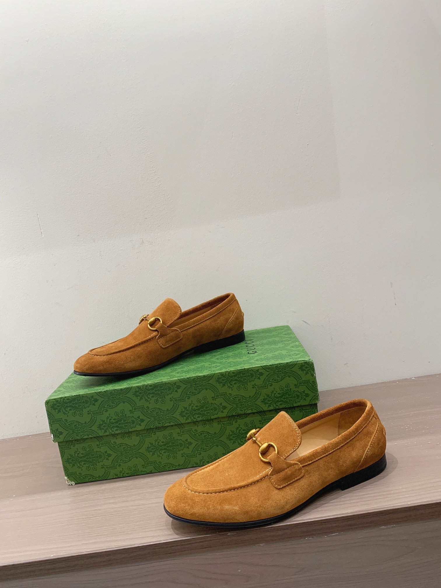 GG Men's Jordaan Loafer Brown Suede 542490