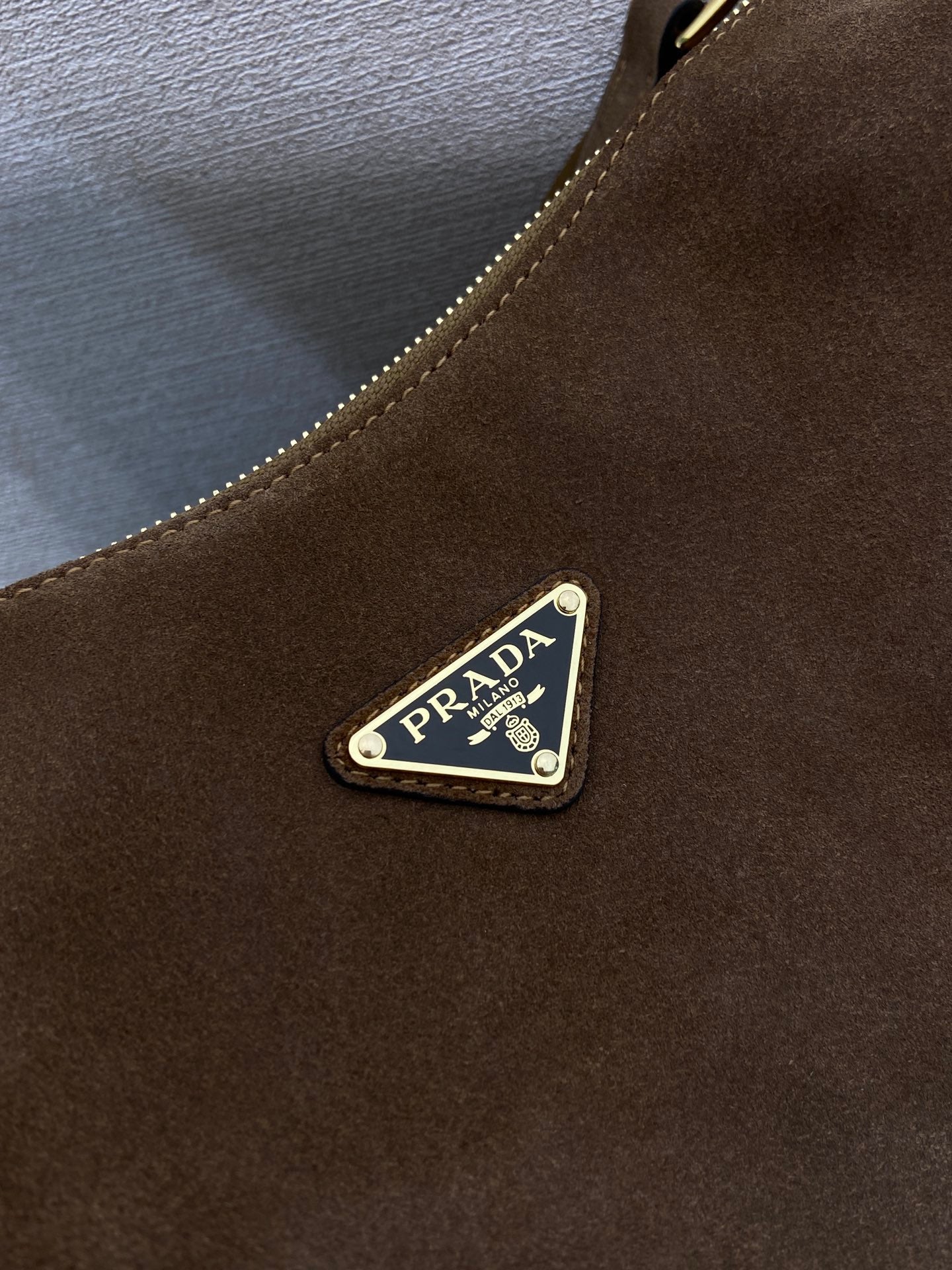 PRA Explorer Bag Brown Suede 341105