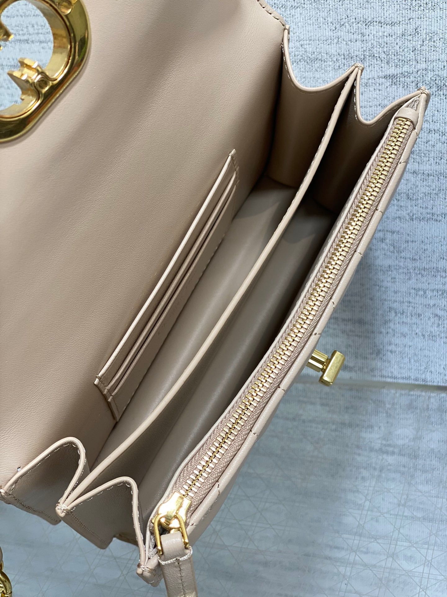 CD Miss Caro 17 Bag Desert Taupe Calfskin 226498