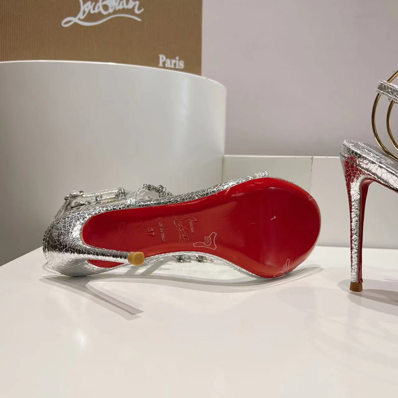 CL 25 Bombina Pampilla Sandals 100 Patent Leather 240499