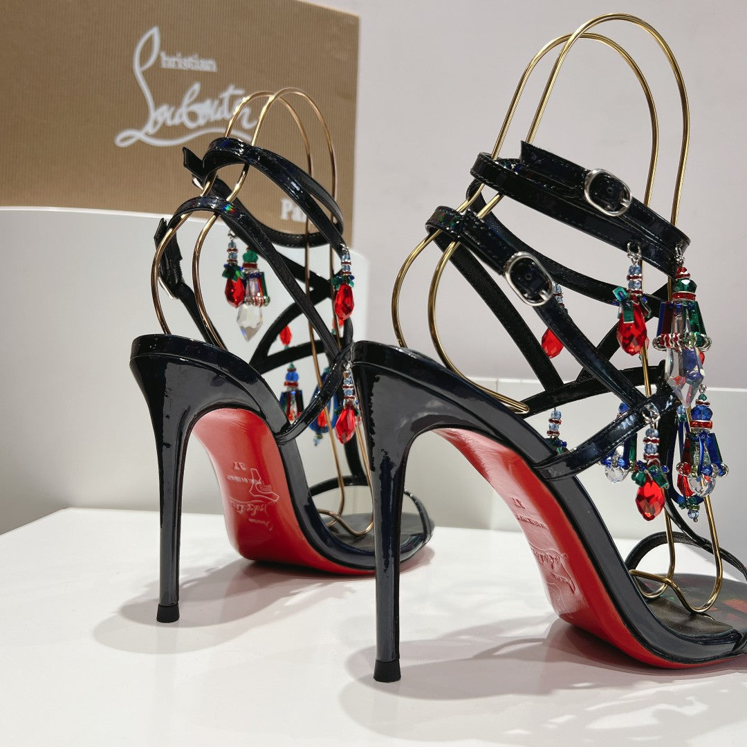 CL 25 Bombina Pampilla Sandals 100 Patent Leather 240499