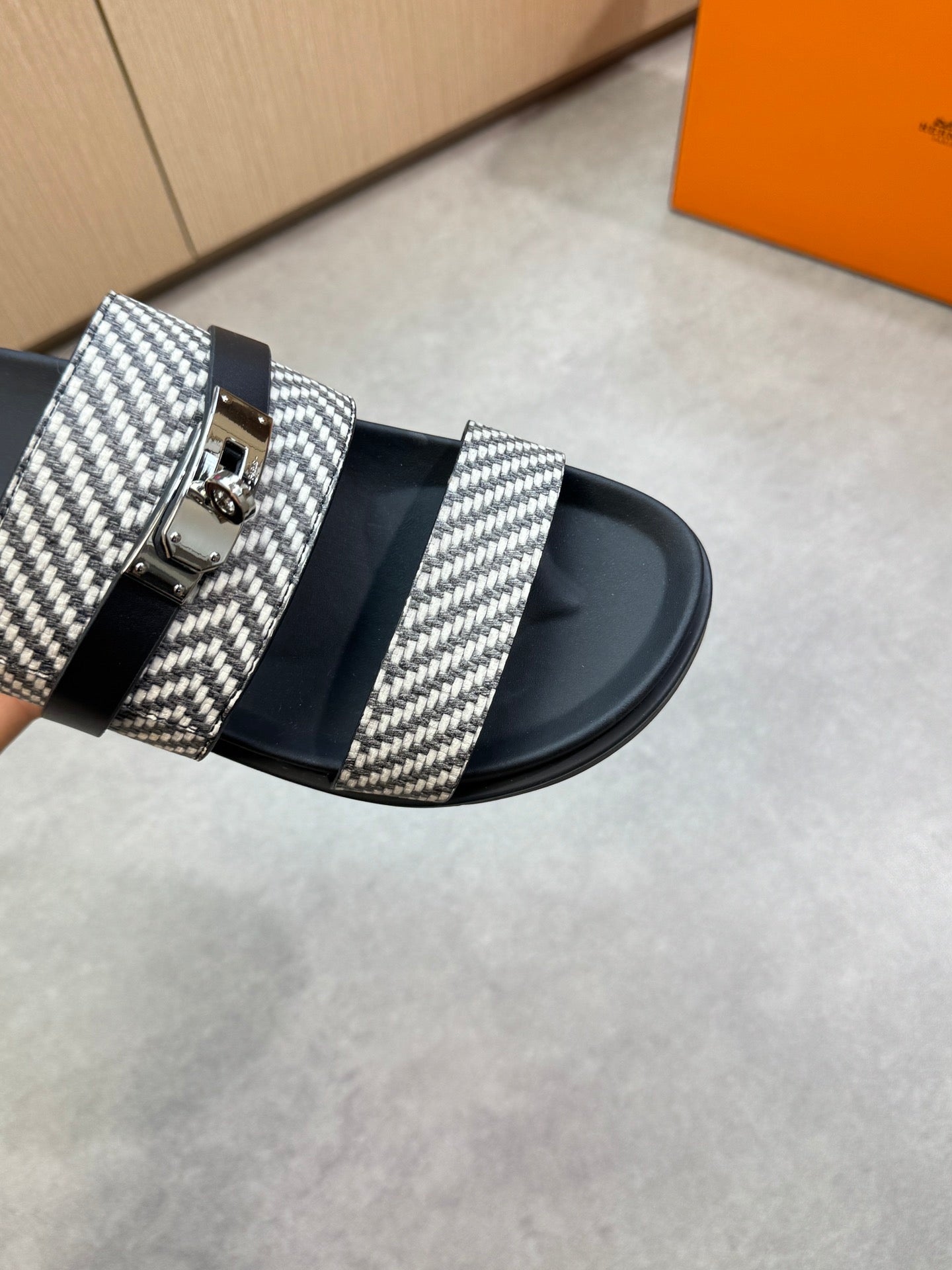 HM Men's Jackson Sandals Woven Calfskin 722030