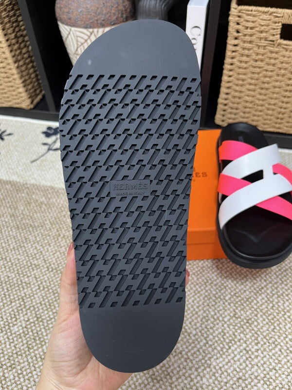 HM Men's Kazimir White Pink Calfskin 595495