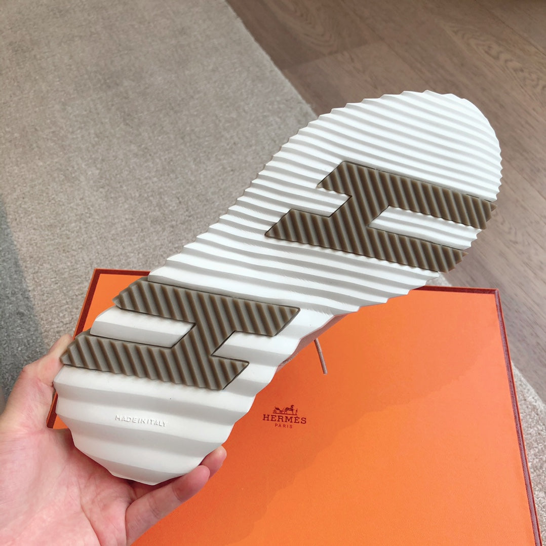 HM Men's Increase Sneaker Beige Cowhide 204371