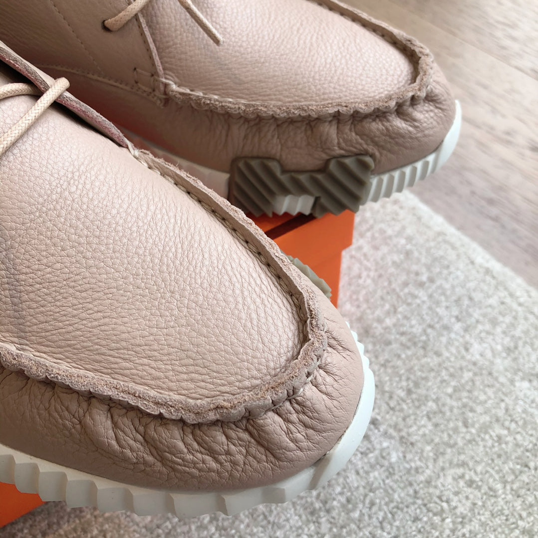 HM Men's Increase Sneaker Beige Cowhide 204371