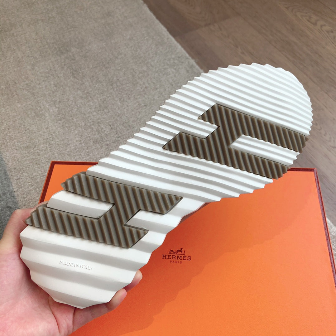 HM Men's Increase Sneaker Gray Cowhide 204376