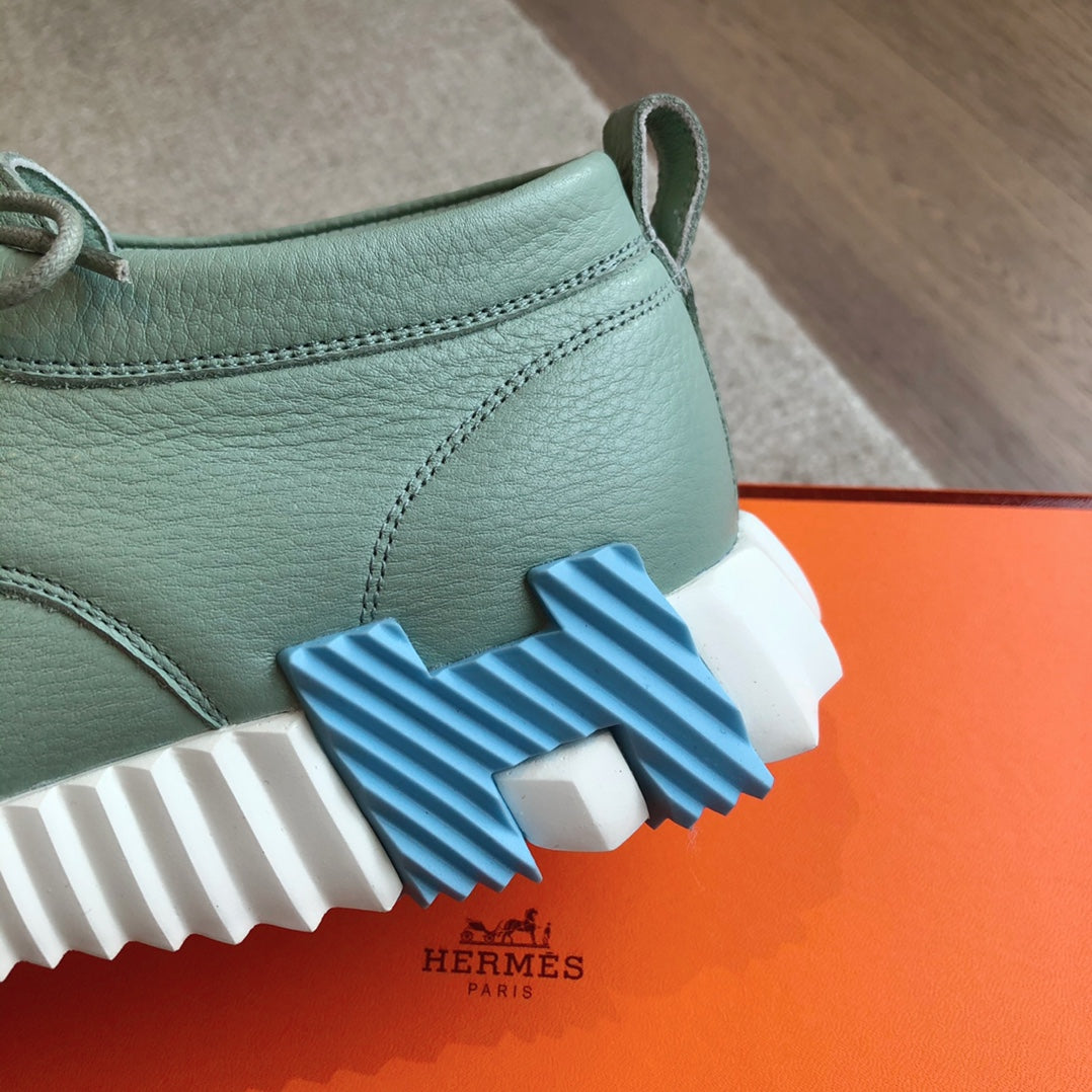 HM Men's Increase Sneaker Light Green Cowhide 204374