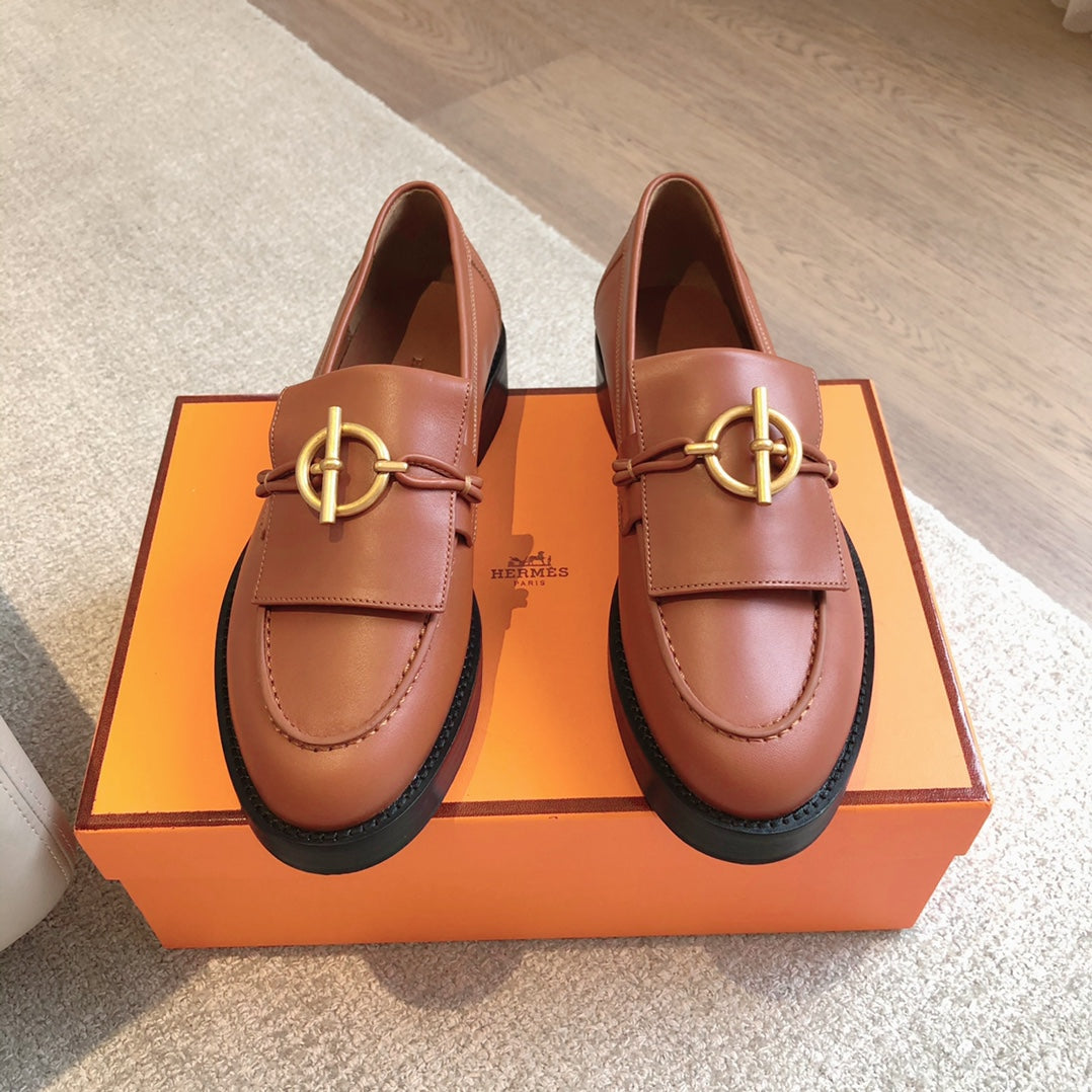 IMPACT LOAFER 25 CARAMEL CALFSKIN