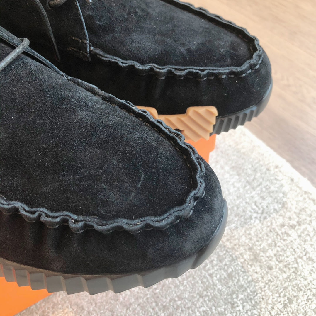 HM Men's Increase Sneaker Black Suede 204377