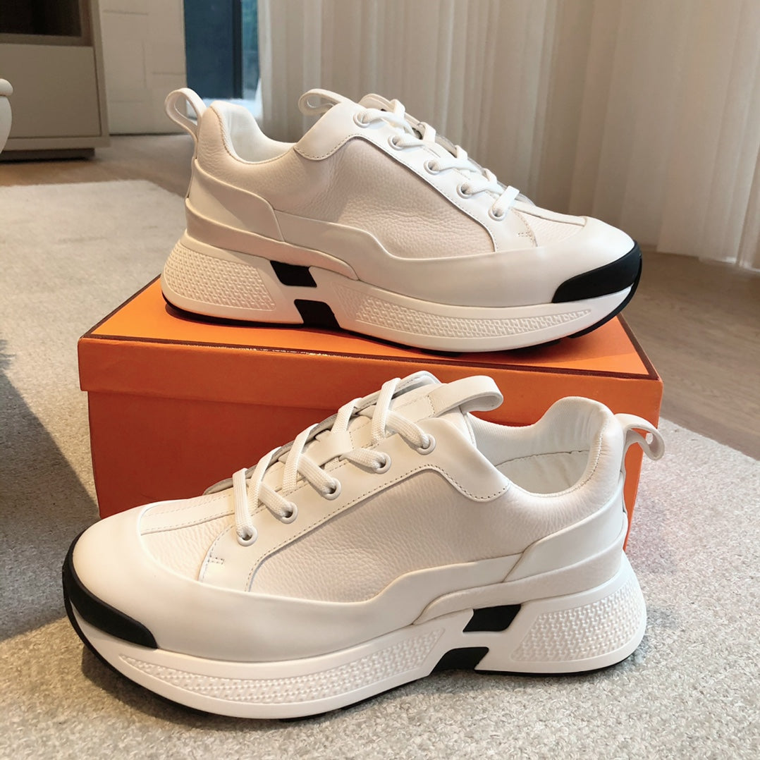 HM Just Sneaker White Suede