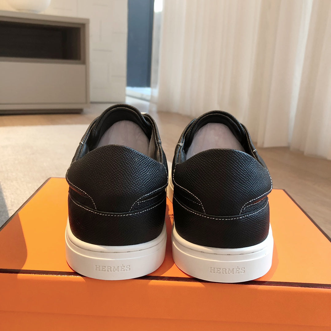 HM Day Sneaker Black Cowhide  970885