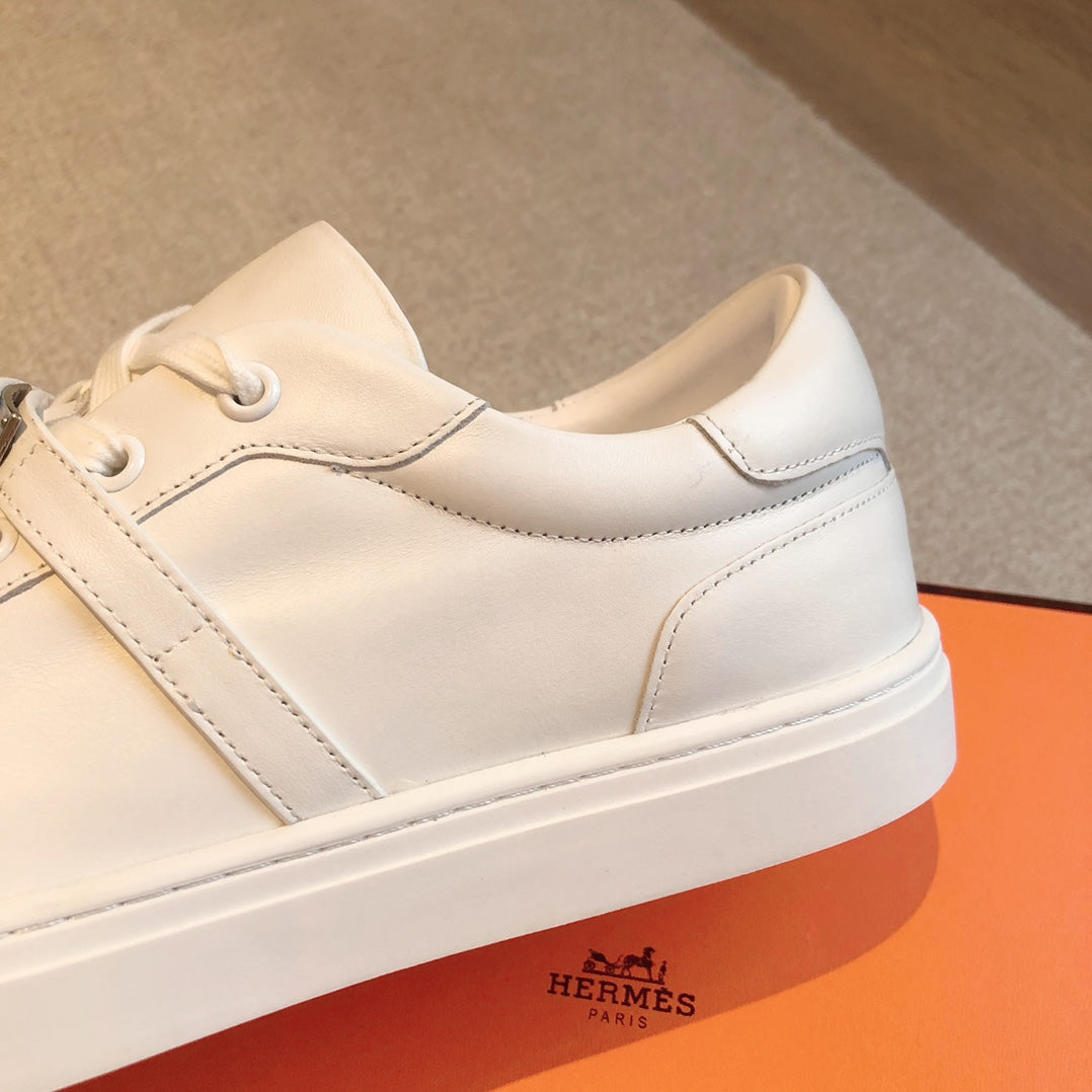 HM Day Sneaker White Lambskin 970891