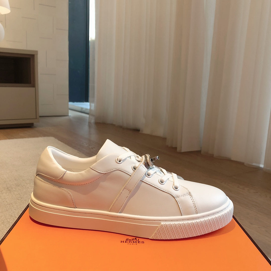 HM Day Sneaker White Lambskin 970891