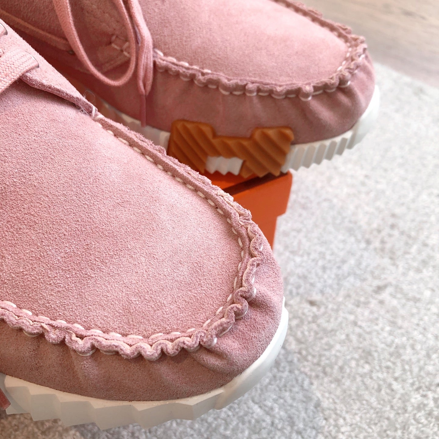 HM Men's 25 Ketch Sneaker Pink Suede 639264