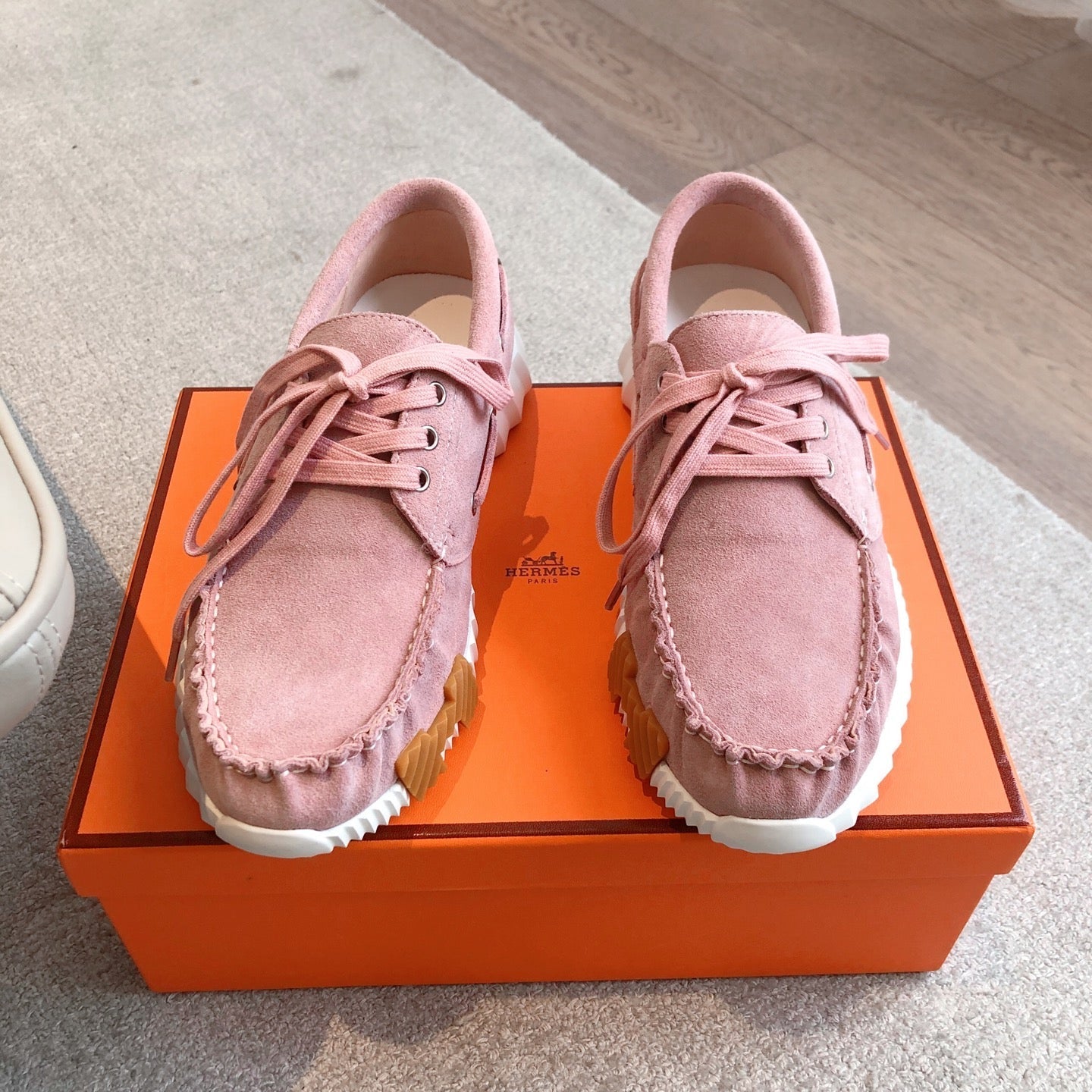 HM Men's 25 Ketch Sneaker Pink Suede 639264