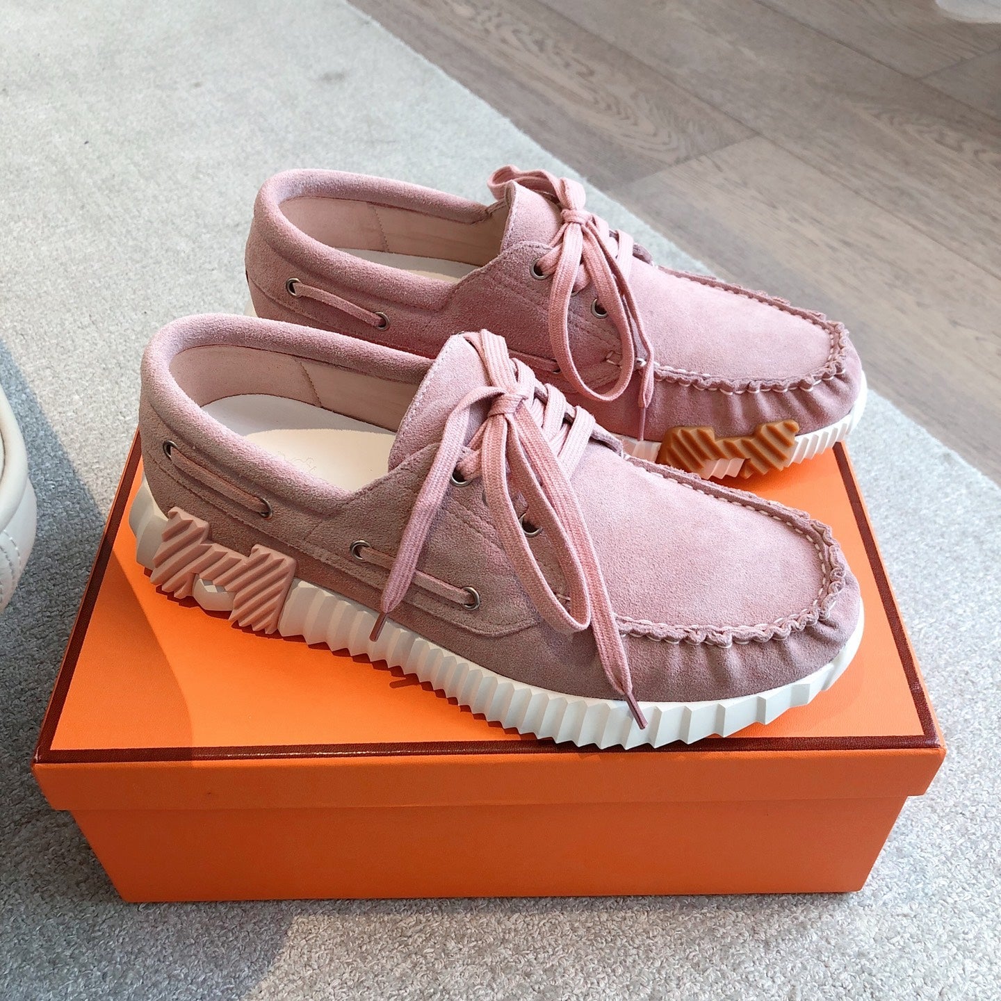 HM Men's 25 Ketch Sneaker Pink Suede 639264