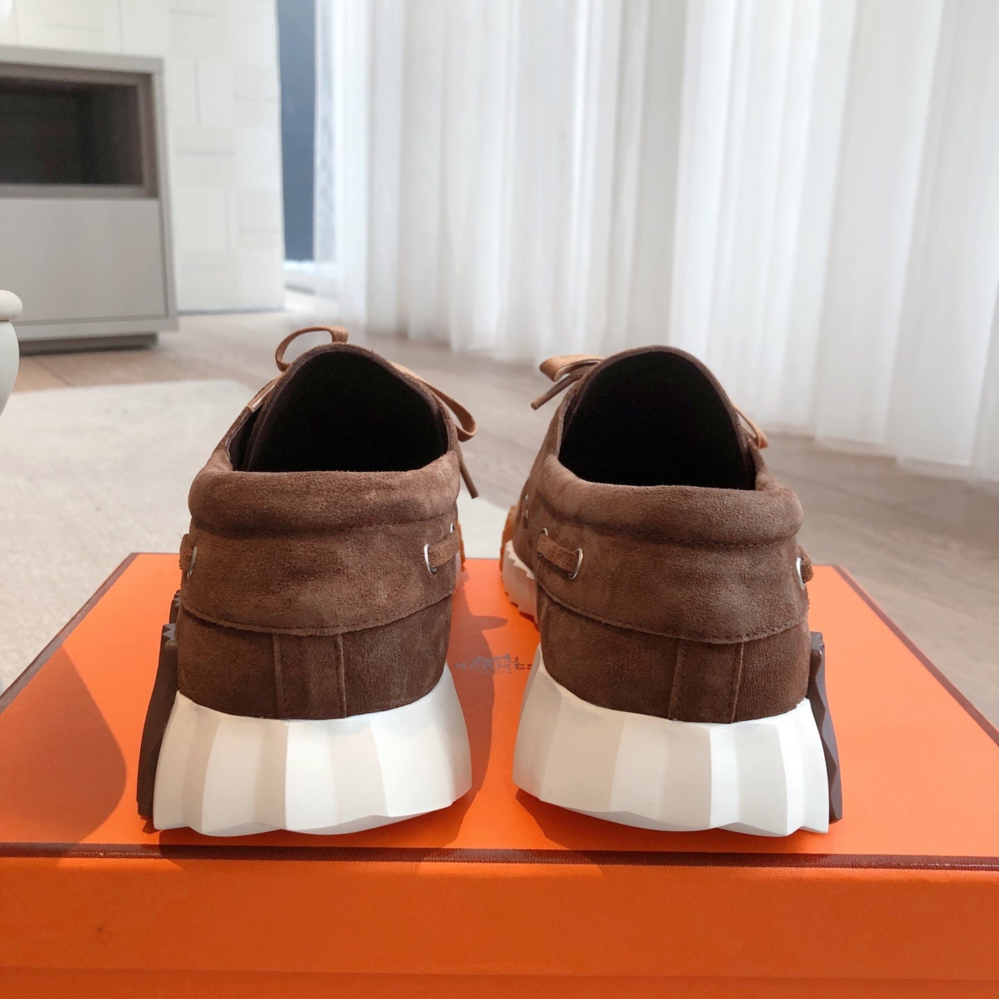 HM Men's 25 Ketch Sneaker Brown Suede 639268