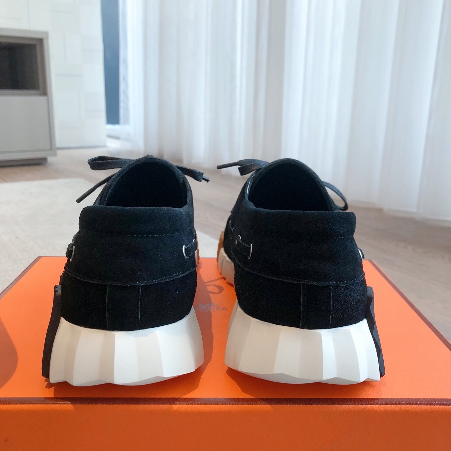 HM Men's 25 Ketch Sneaker Black Suede 639270