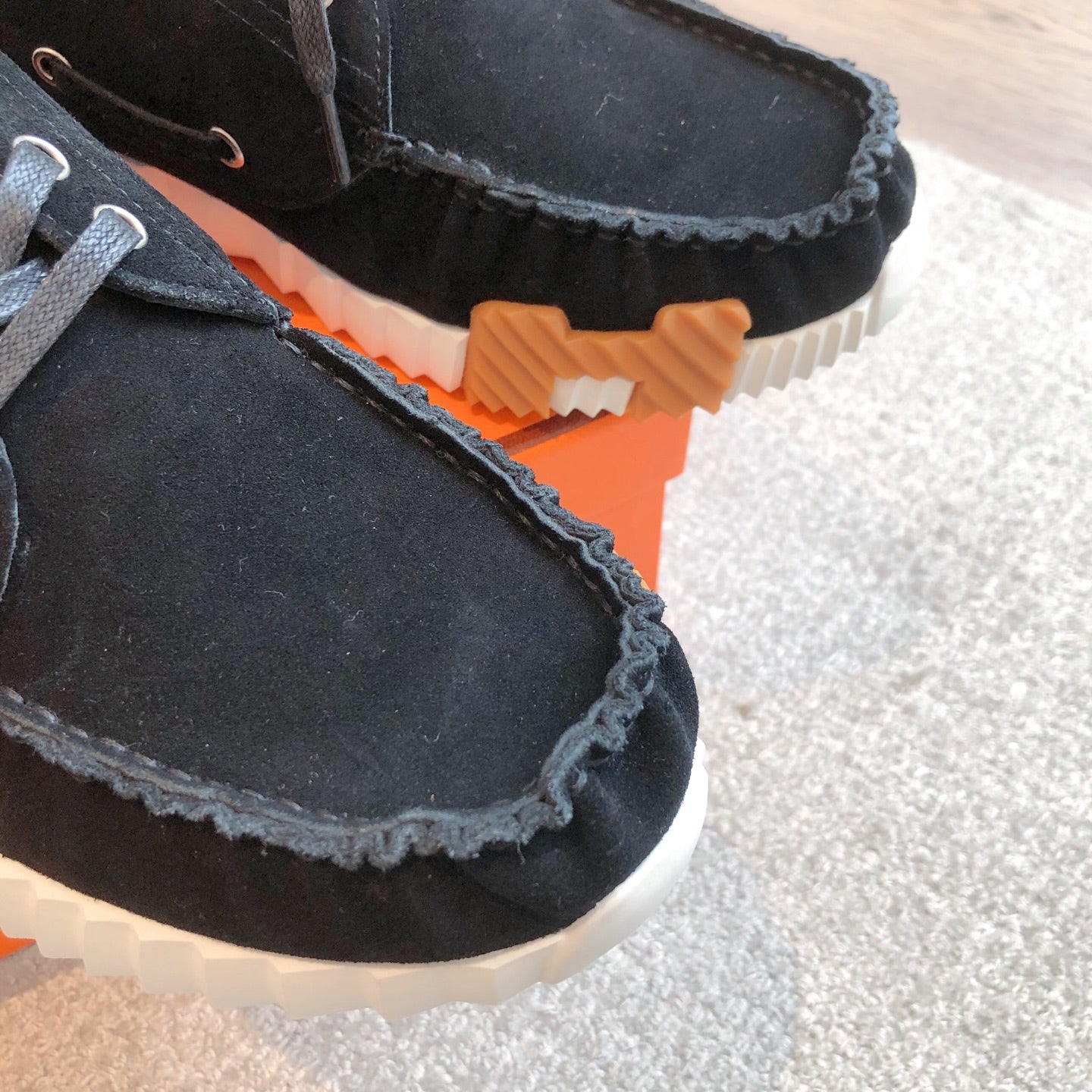 HM Men's 25 Ketch Sneaker Black Suede 639270